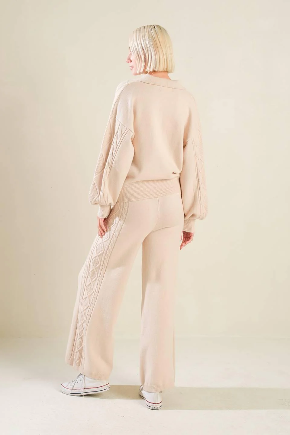 Hold Your Gaze Sweater Knit Top - Image 6