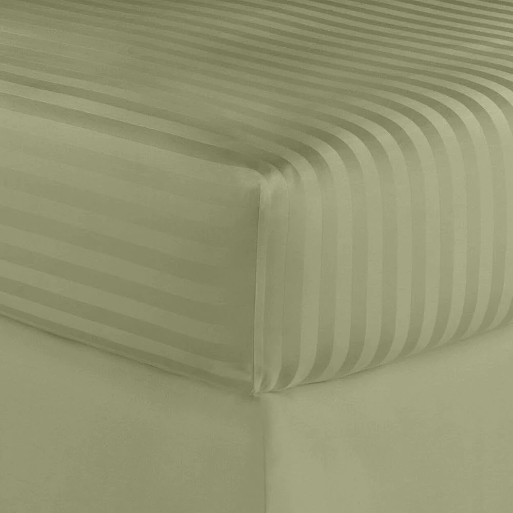 Home Sweet Home Dream Life Style Collection 1200 Thread Count Luxury Hotel Stripe Deep Pocket 100% Egyptian Cotton Bed Sheet Set - Image 38