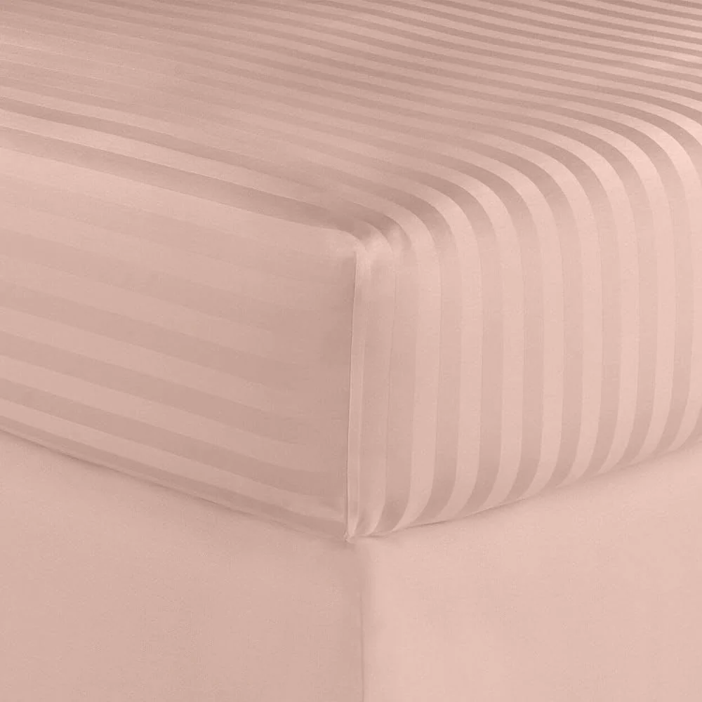 Home Sweet Home Dream Life Style Collection 1200 Thread Count Luxury Hotel Stripe Deep Pocket 100% Egyptian Cotton Bed Sheet Set - Image 42