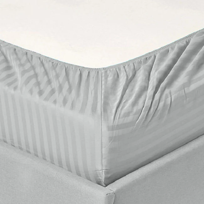 Home Sweet Home Dream Life Style Collection 1200 Thread Count Luxury Hotel Stripe Deep Pocket 100% Egyptian Cotton Bed Sheet Set - Image 59