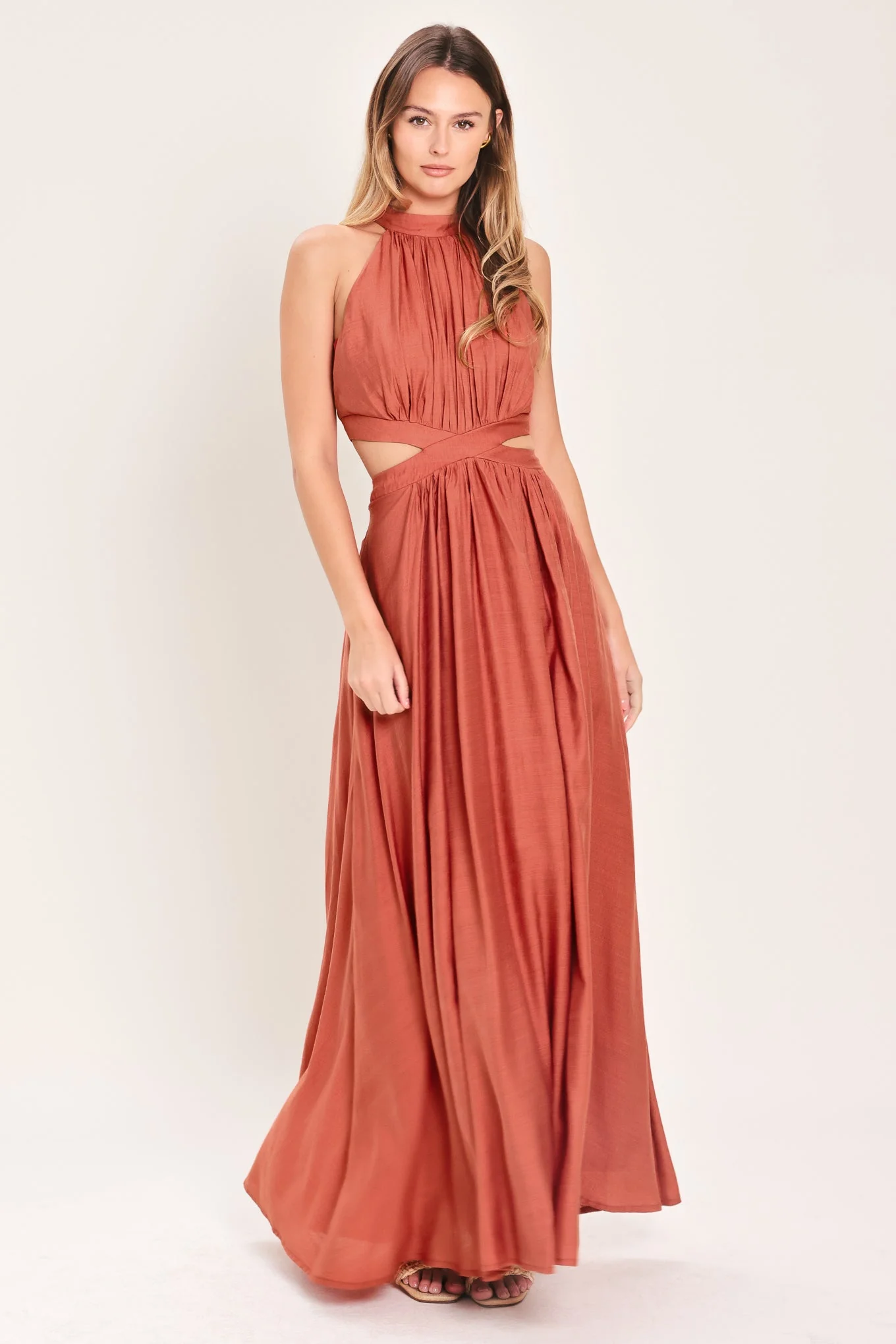 Hot Girl Woven Maxi Dress - Image 13