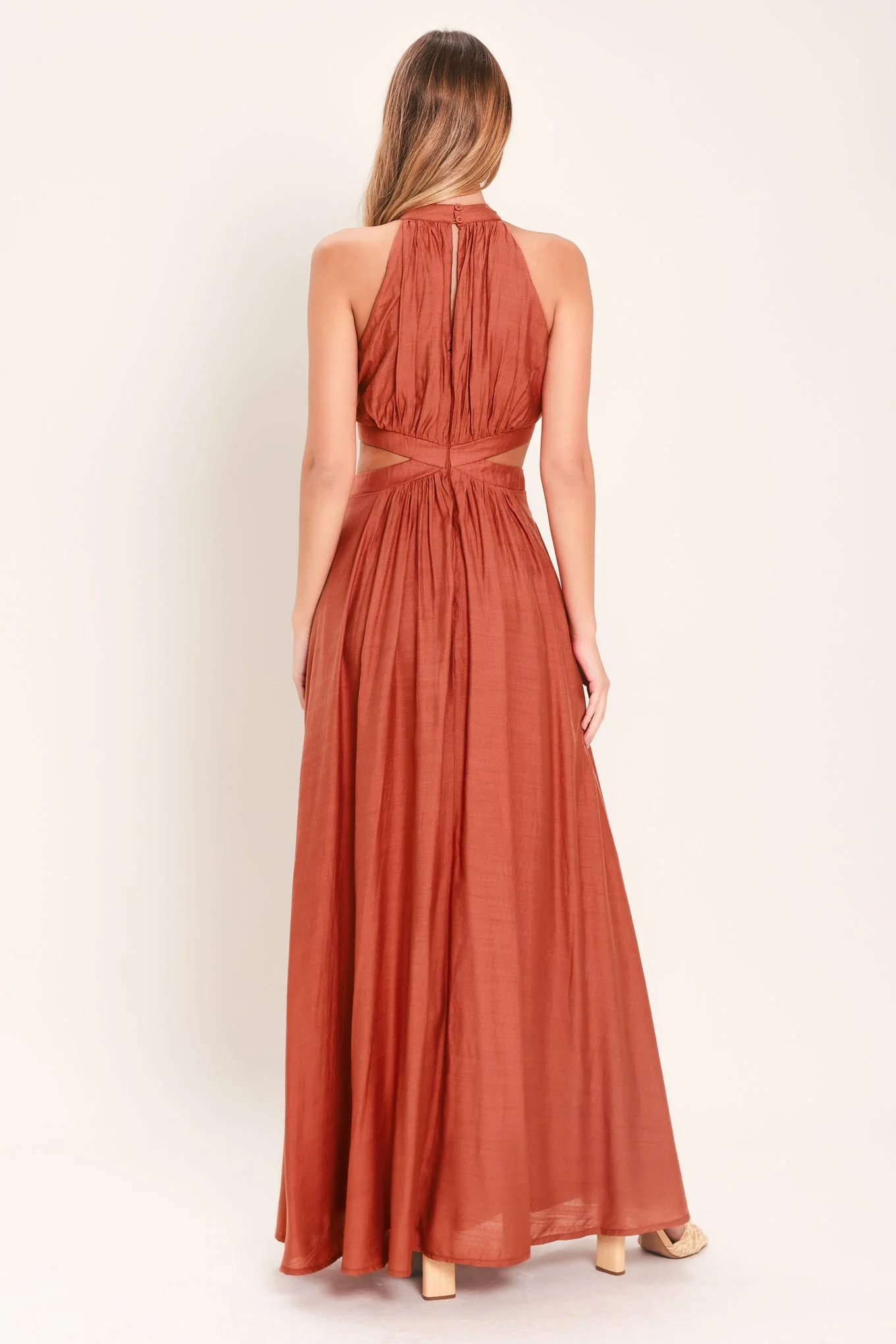 Hot Girl Woven Maxi Dress - Image 16