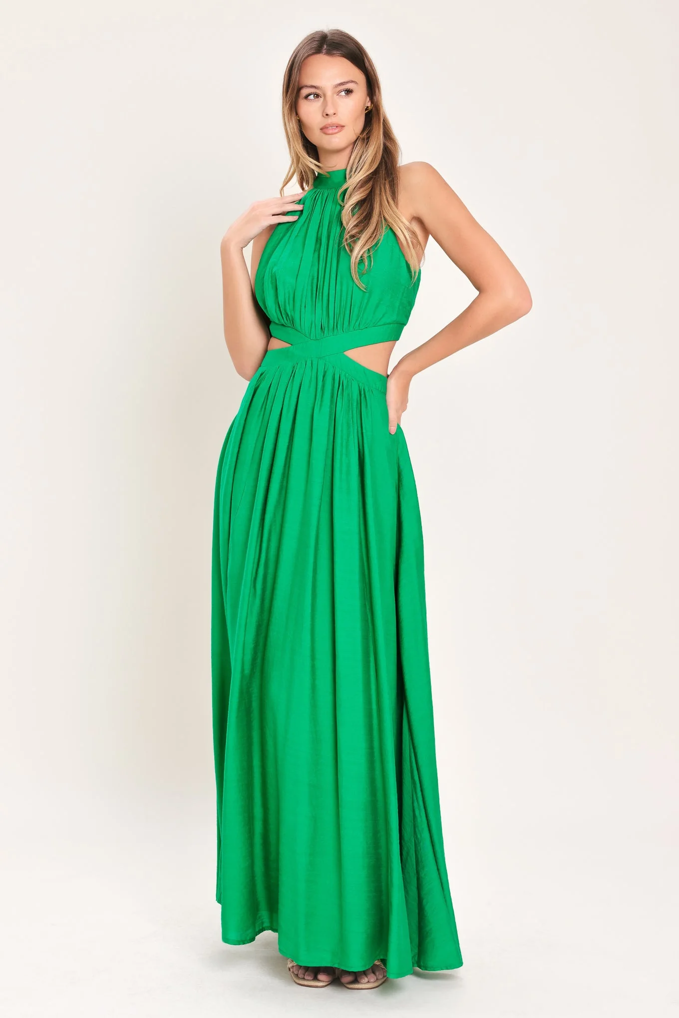 Hot Girl Woven Maxi Dress - Image 5