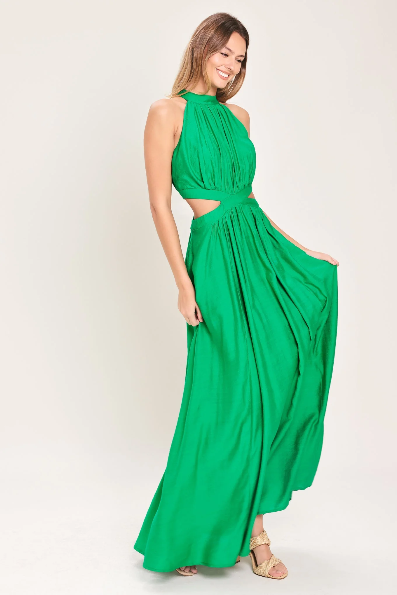 Hot Girl Woven Maxi Dress - Image 6
