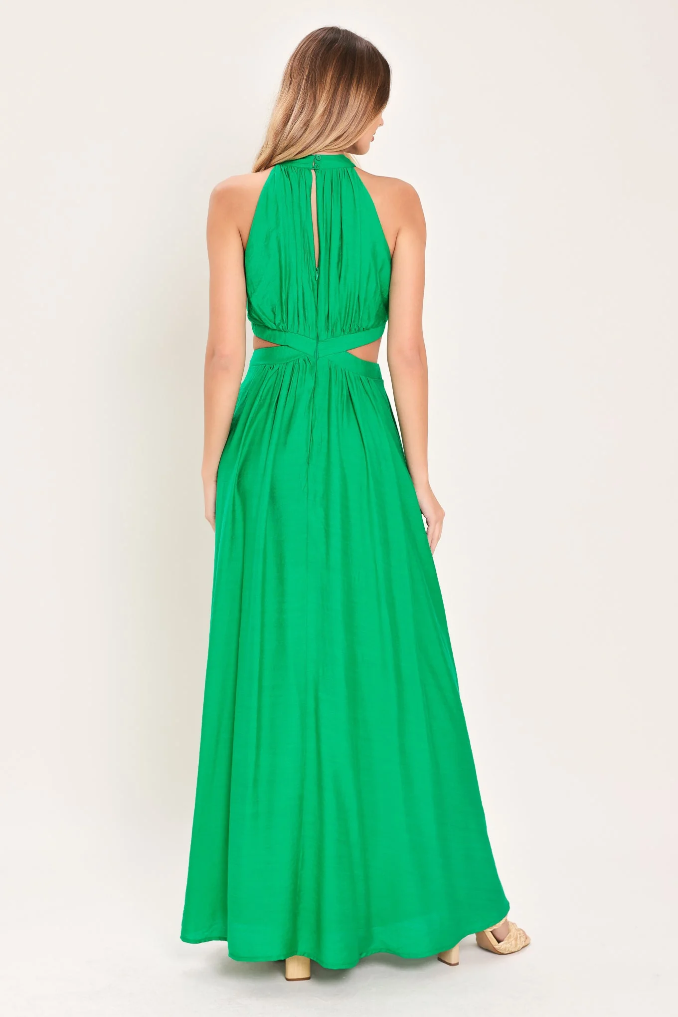 Hot Girl Woven Maxi Dress - Image 8