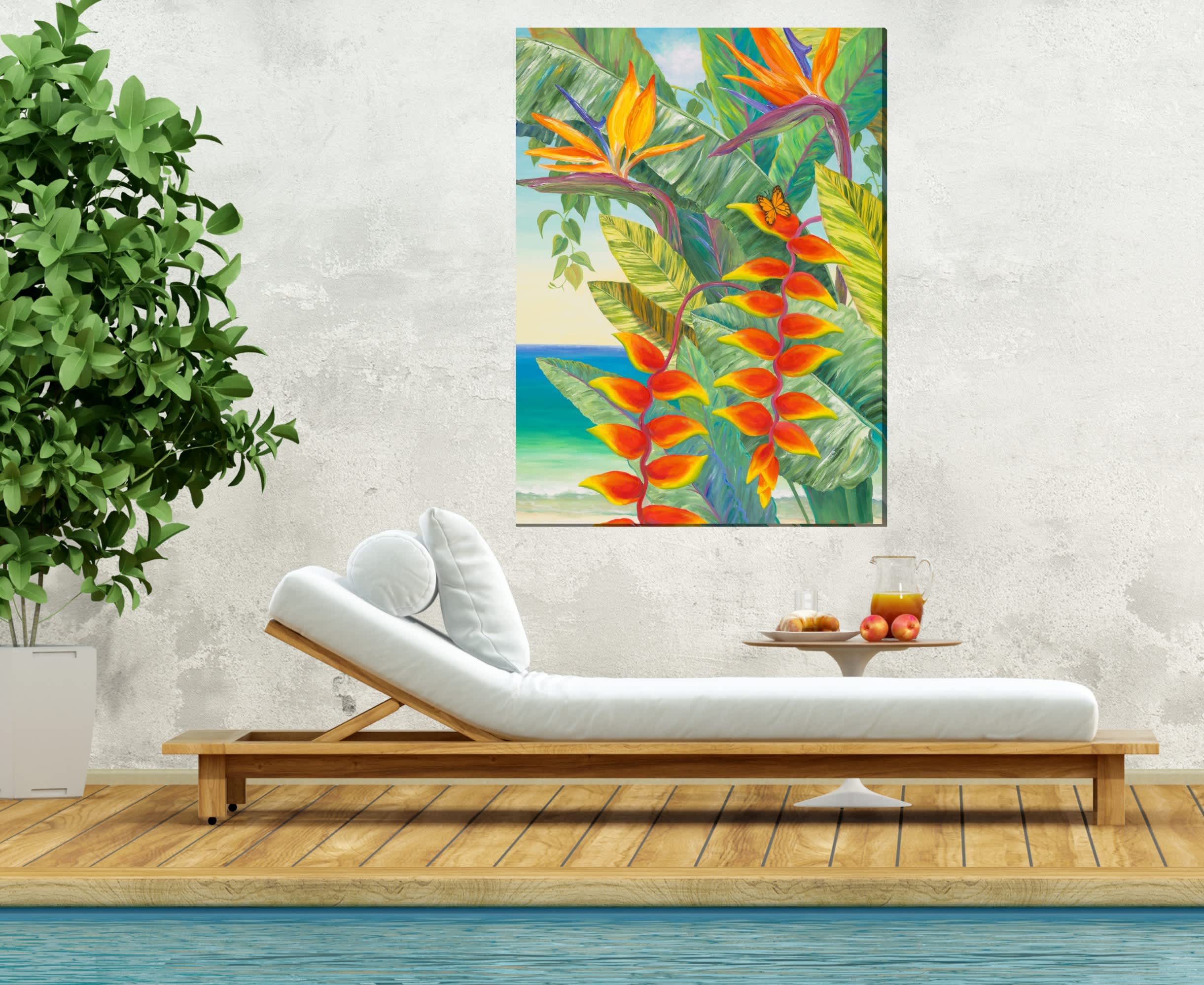 Hot Tropic #2 All Weather Outdoor Art - Image 2