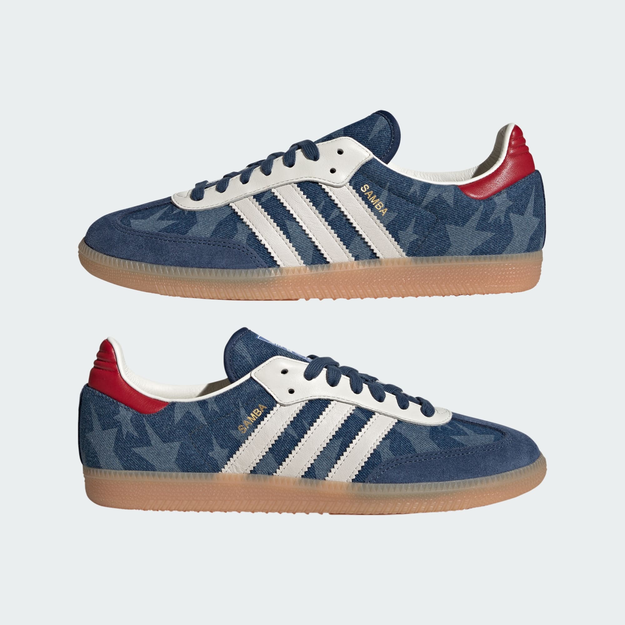 [HP3551] Mens adidas Samba OG 'Night Marine Stars' - Image 8