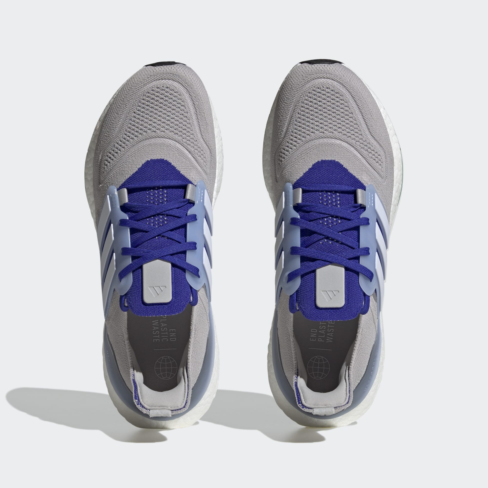 [hp9189] Mens adidas Ultraboost 22 'grey Lucid Blue' - Image 4