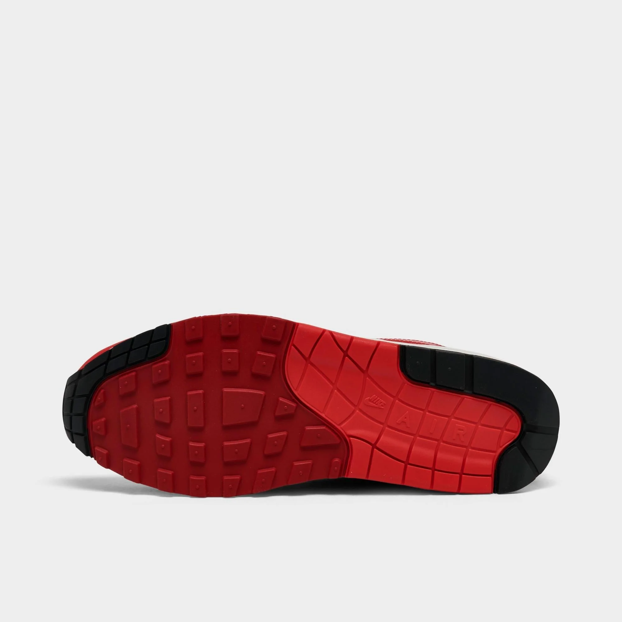 [hq3607-687] Mens Nike Air Max 1 'gym Red Crimson' - Image 6