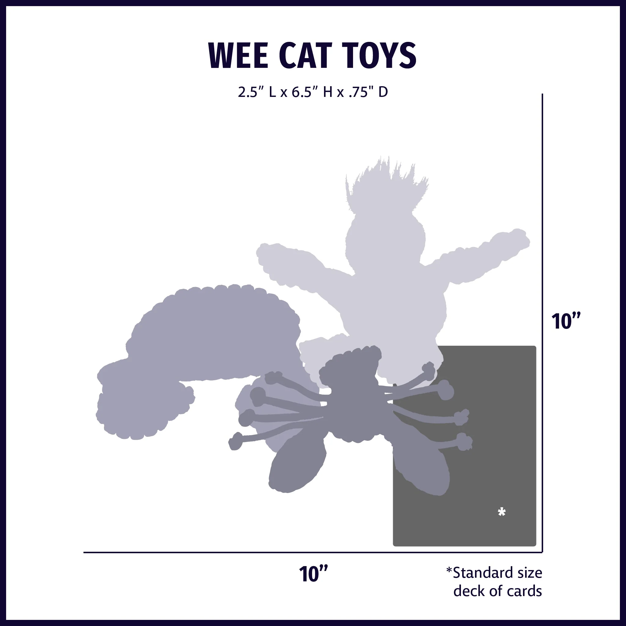 HuggleKats® Woodland Bucket of Cat Toys, 12 Pack - Image 12