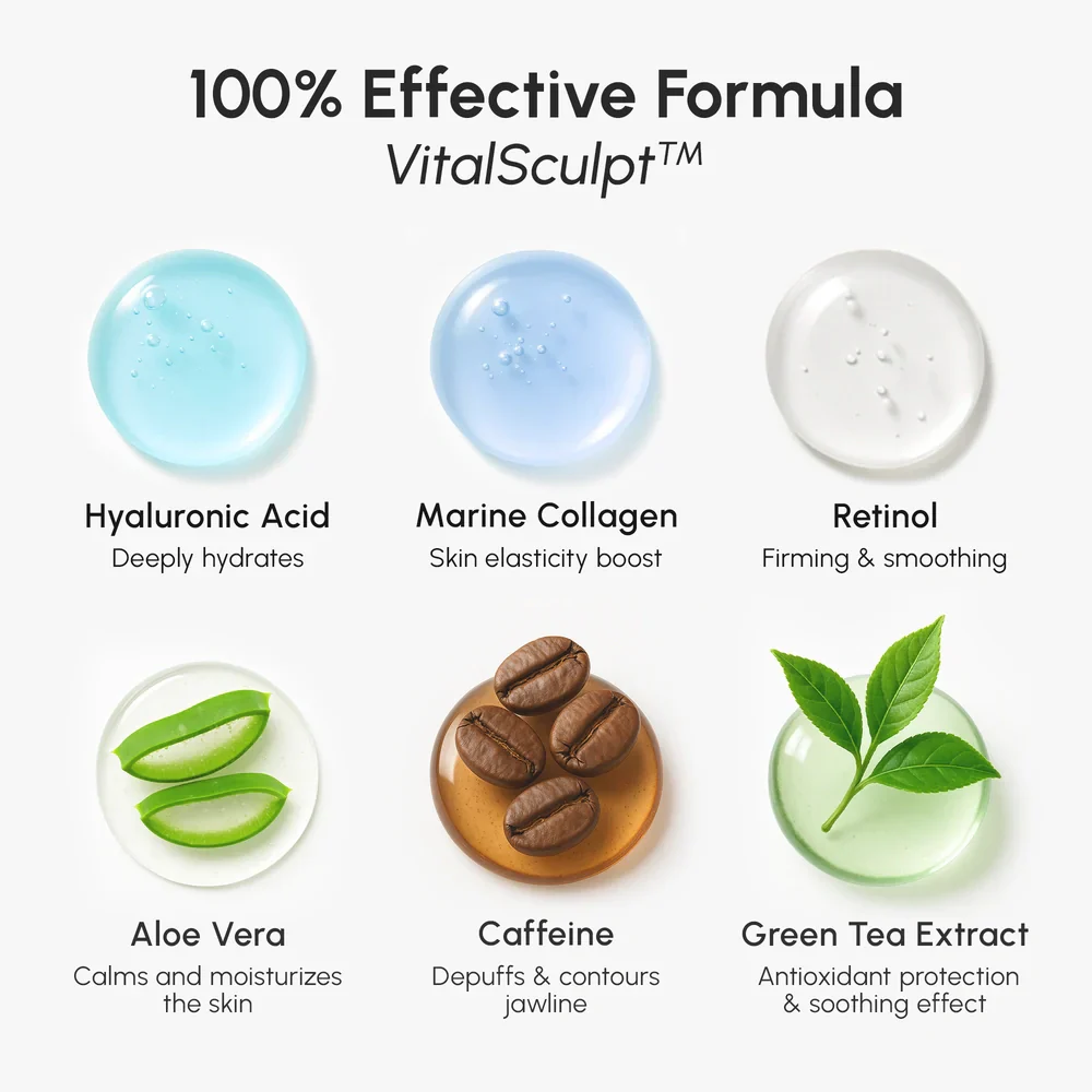 Hyaluronic Acid V-line Lifting Mask - Image 5