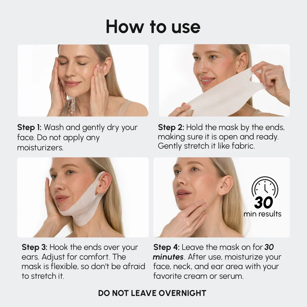 Hyaluronic Acid V-line Lifting Mask - Image 9