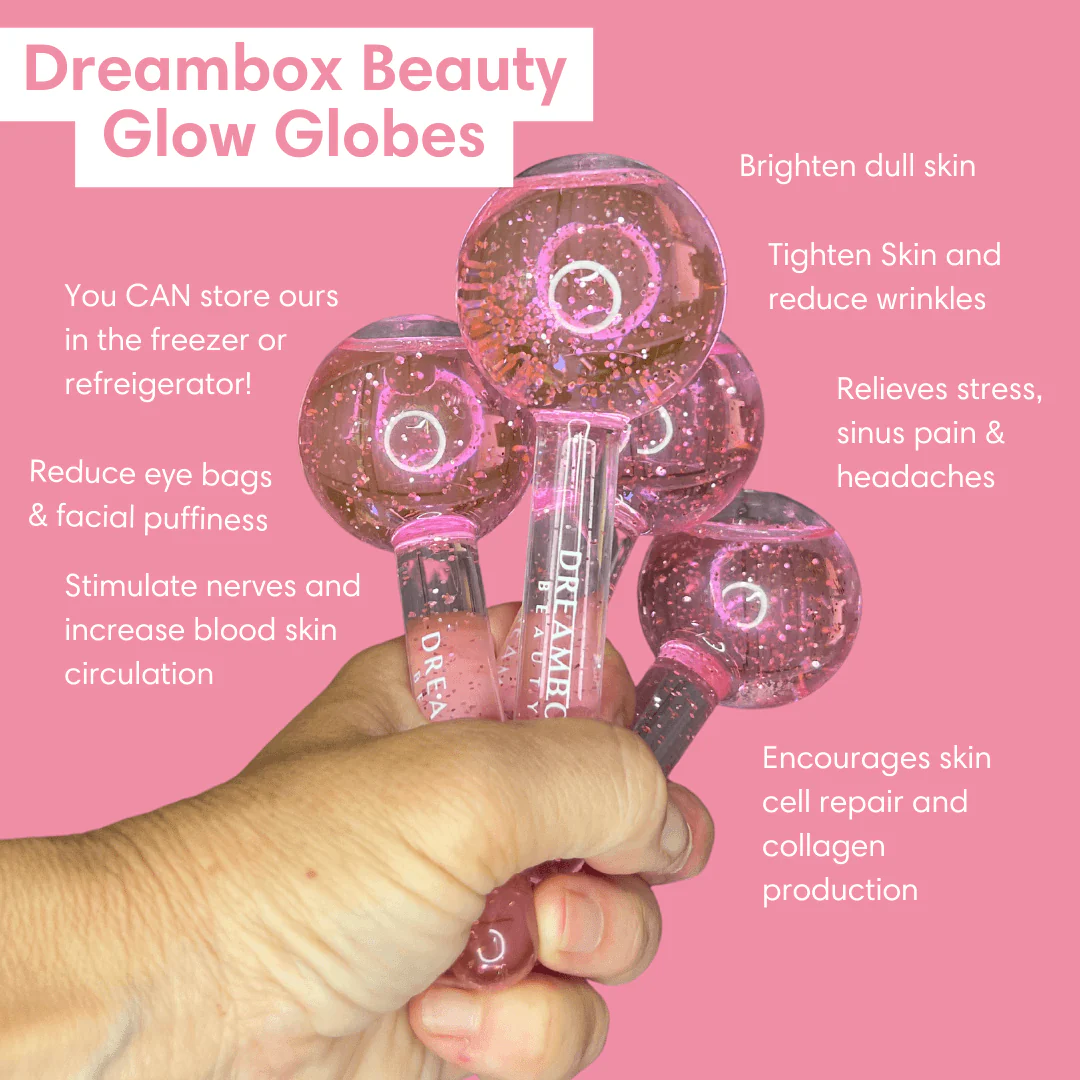Ice Globes for Face | Cooling Facial Massage Glow Globes - Image 7