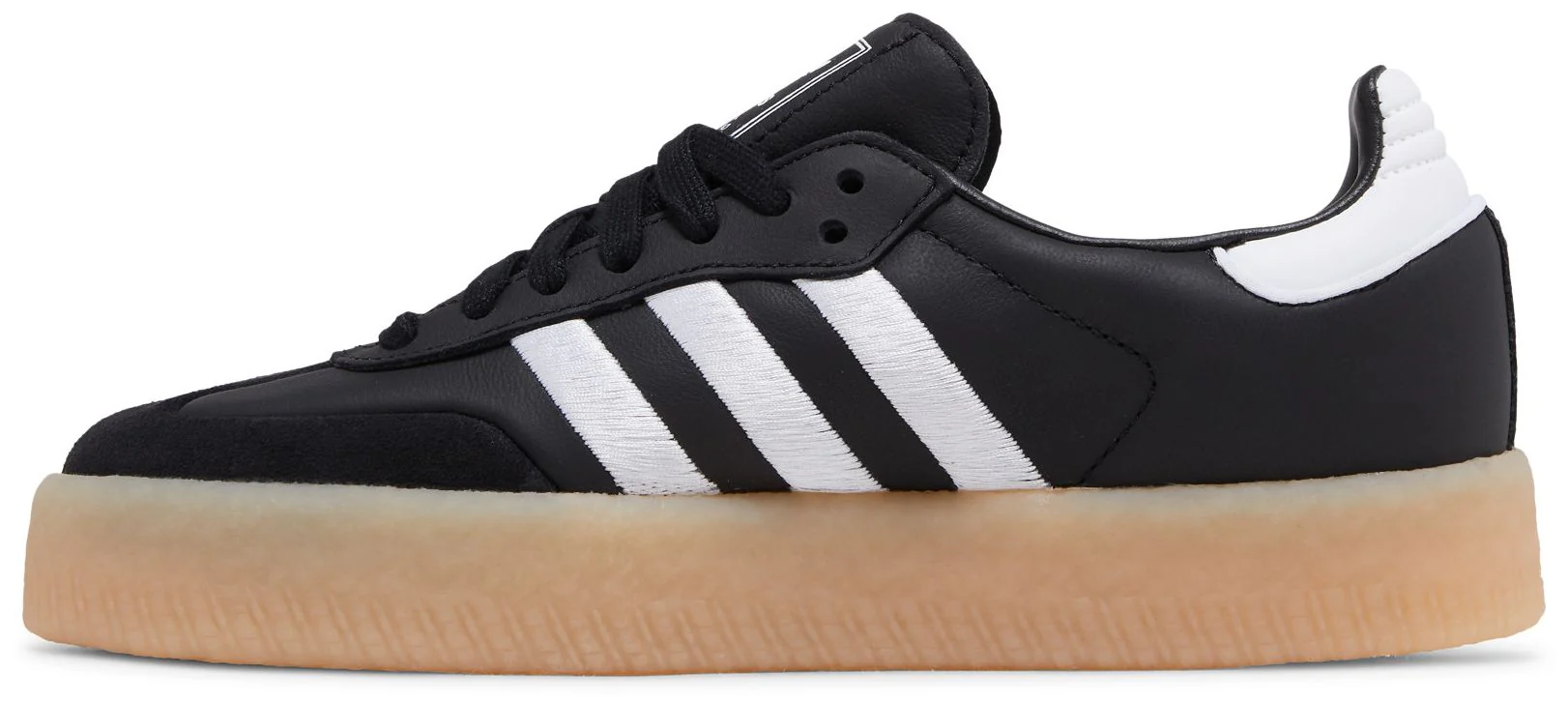 [ID0436] Womens adidas Originals Sambae 'Black White Gum' - Image 3