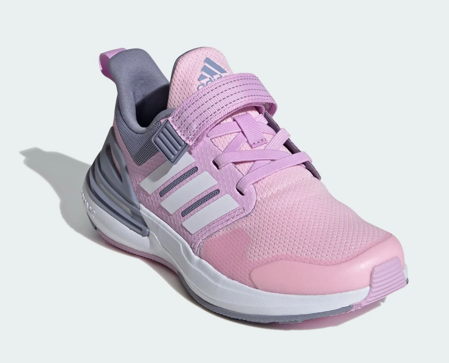 [ID3382] Youth adidas Rapidasport Bounce Top Strap ‘Clear Pink Cloud White Bliss Lilac (GS)' - Image 2