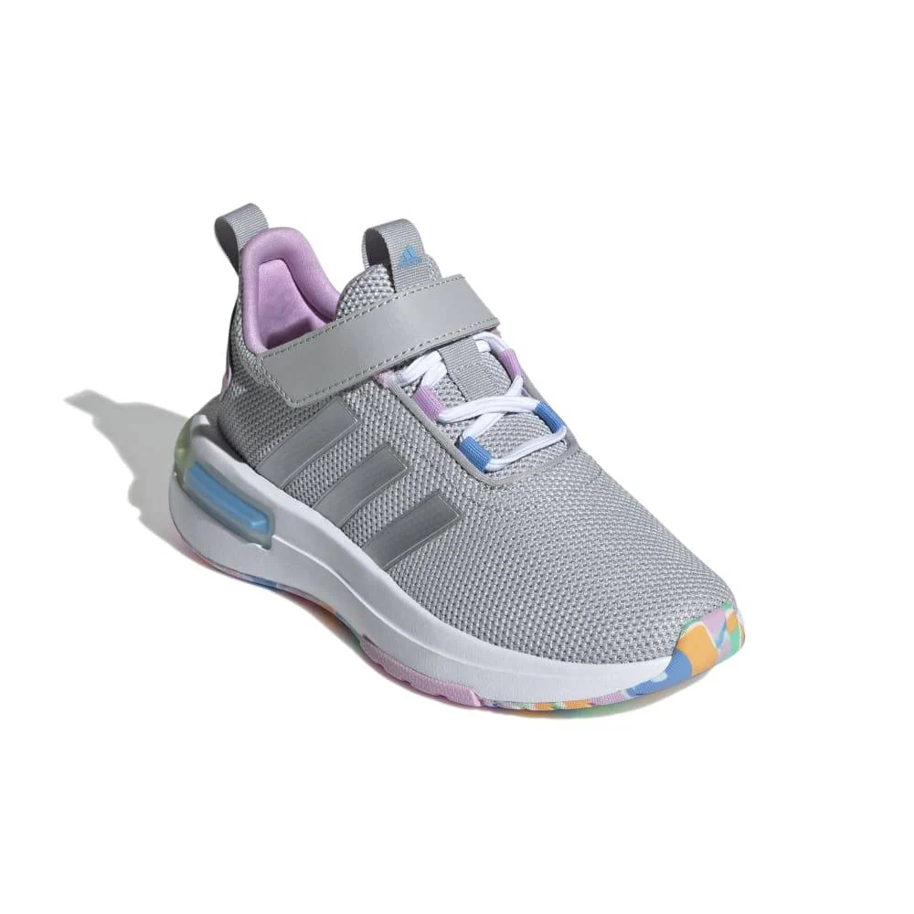 [ID5977] Youth adidas TD Racer TR23 El ‘Silver Metallic Bliss Lilac' - Image 2