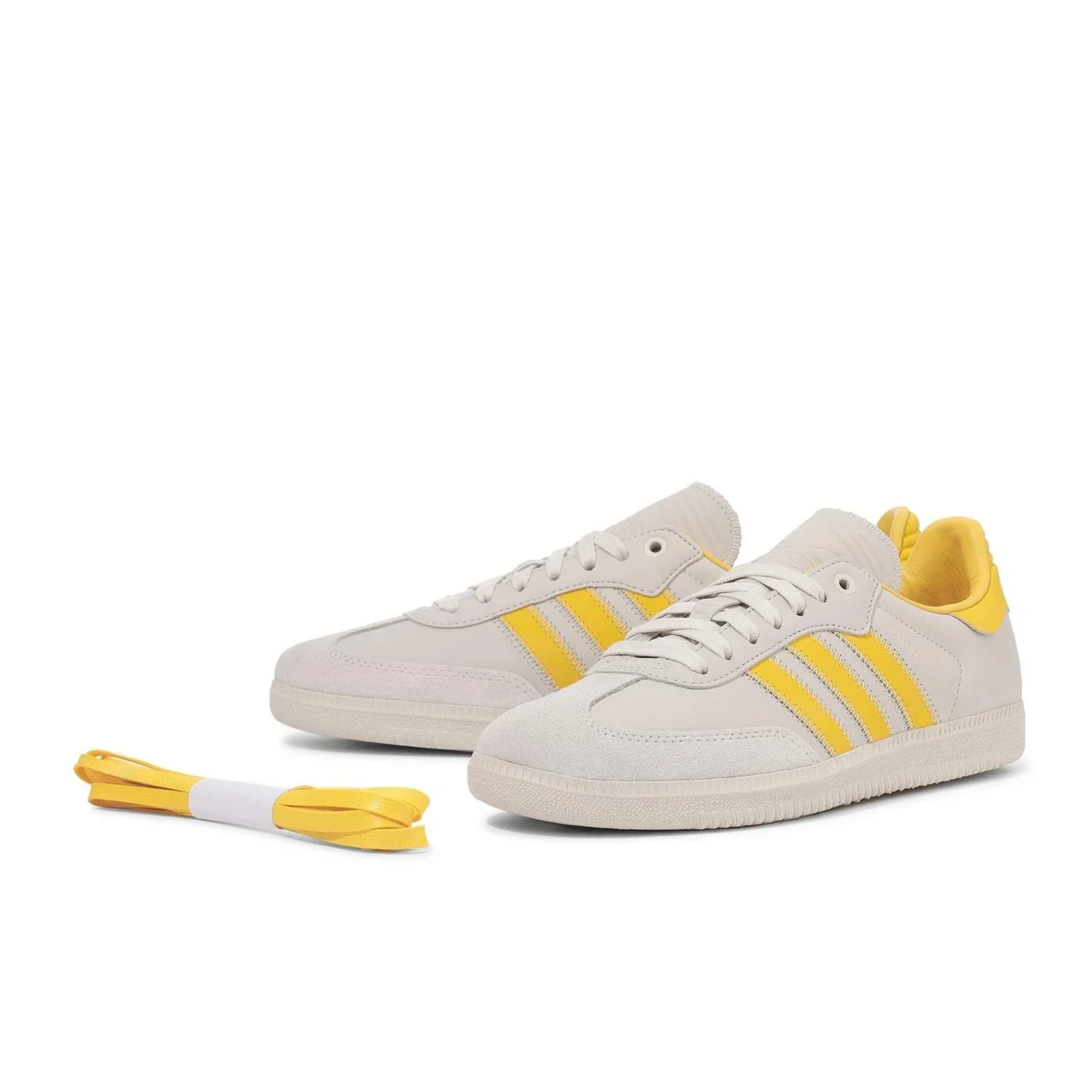 [id9068] Mens adidas Samba 'humanrace Bold Gold' - Image 6