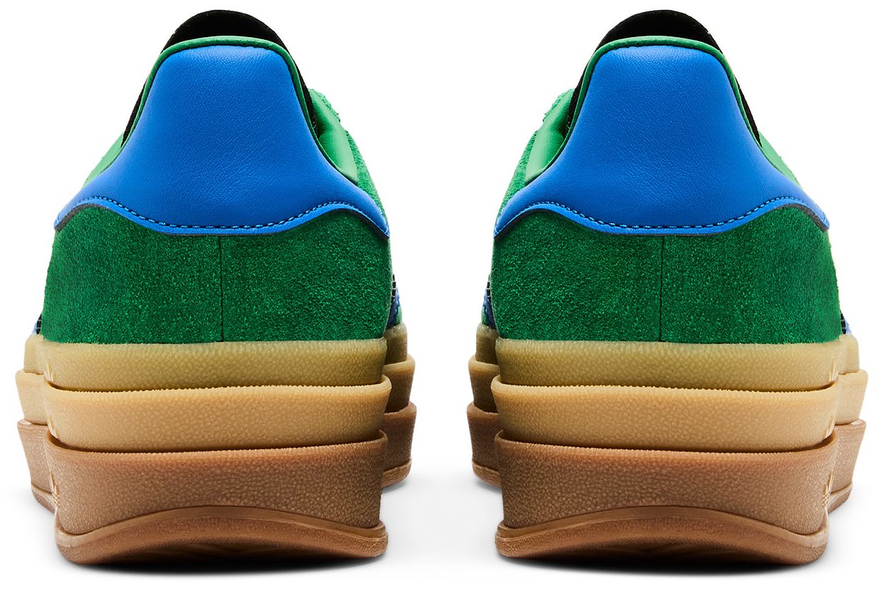 [IE1370] Womens adidas Gazelle Bold 'Green Blue Gum' - Image 4