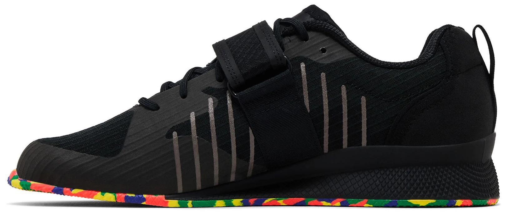 [if0534] Mens adidas Adipower 3 'core Black Gold Metallic' - Image 3