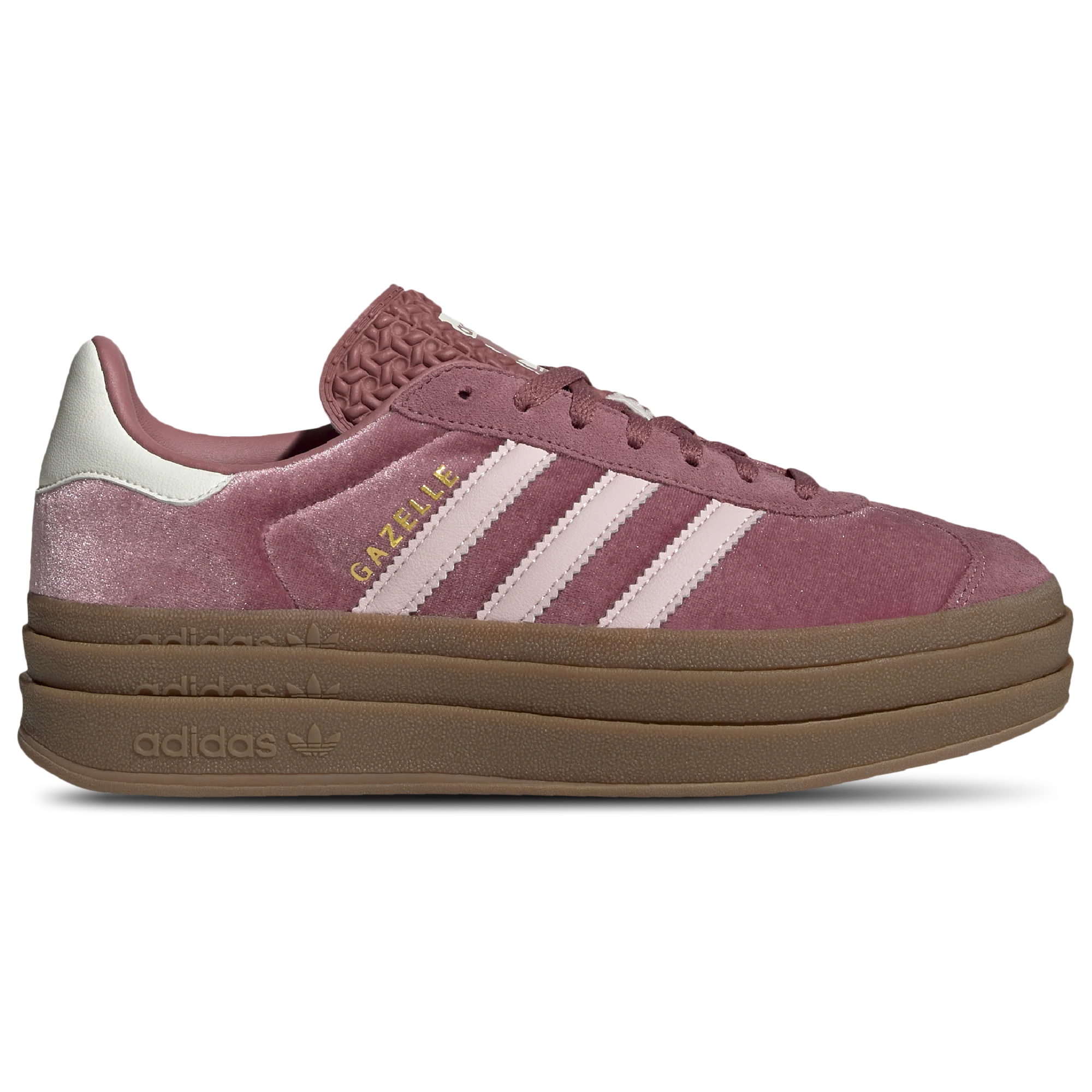 [IG4389] Womens adidas Originals Gazelle Bold 'Sandy Pink Velvet'