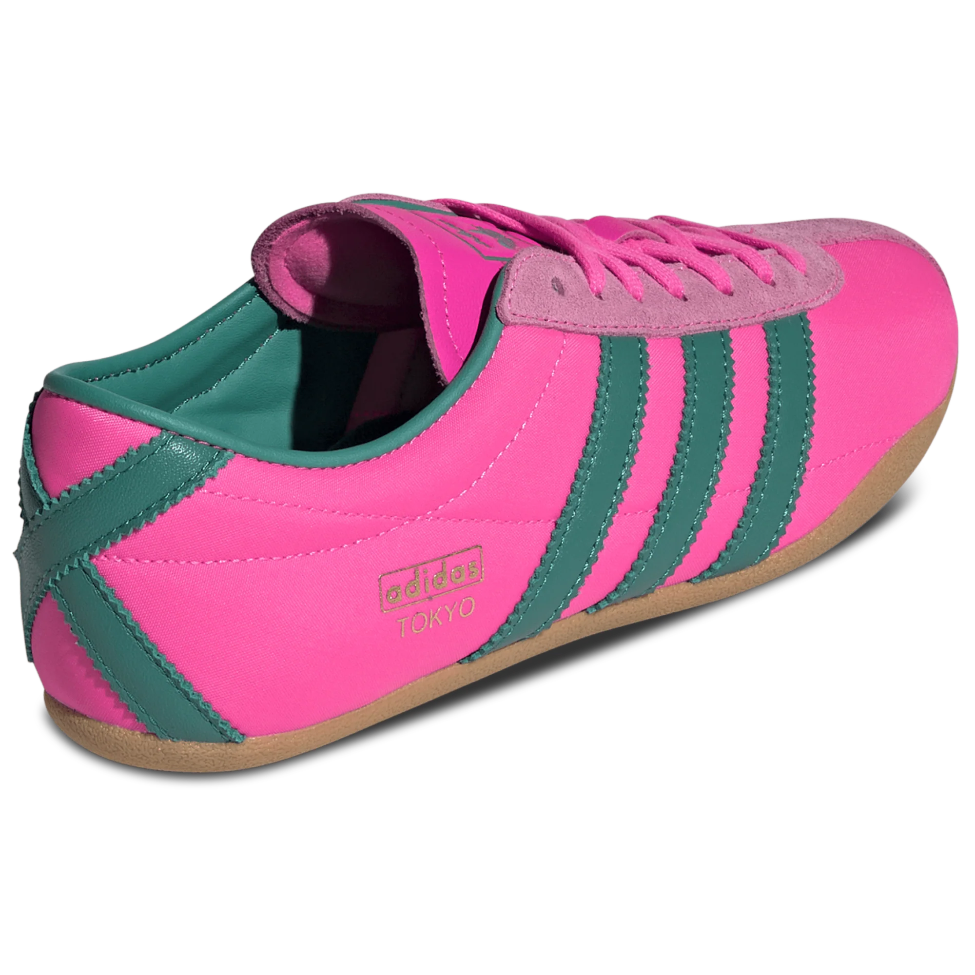 [IH3998] Womens adidas Tokyo 'Lucid Pink Power Green' - Image 3