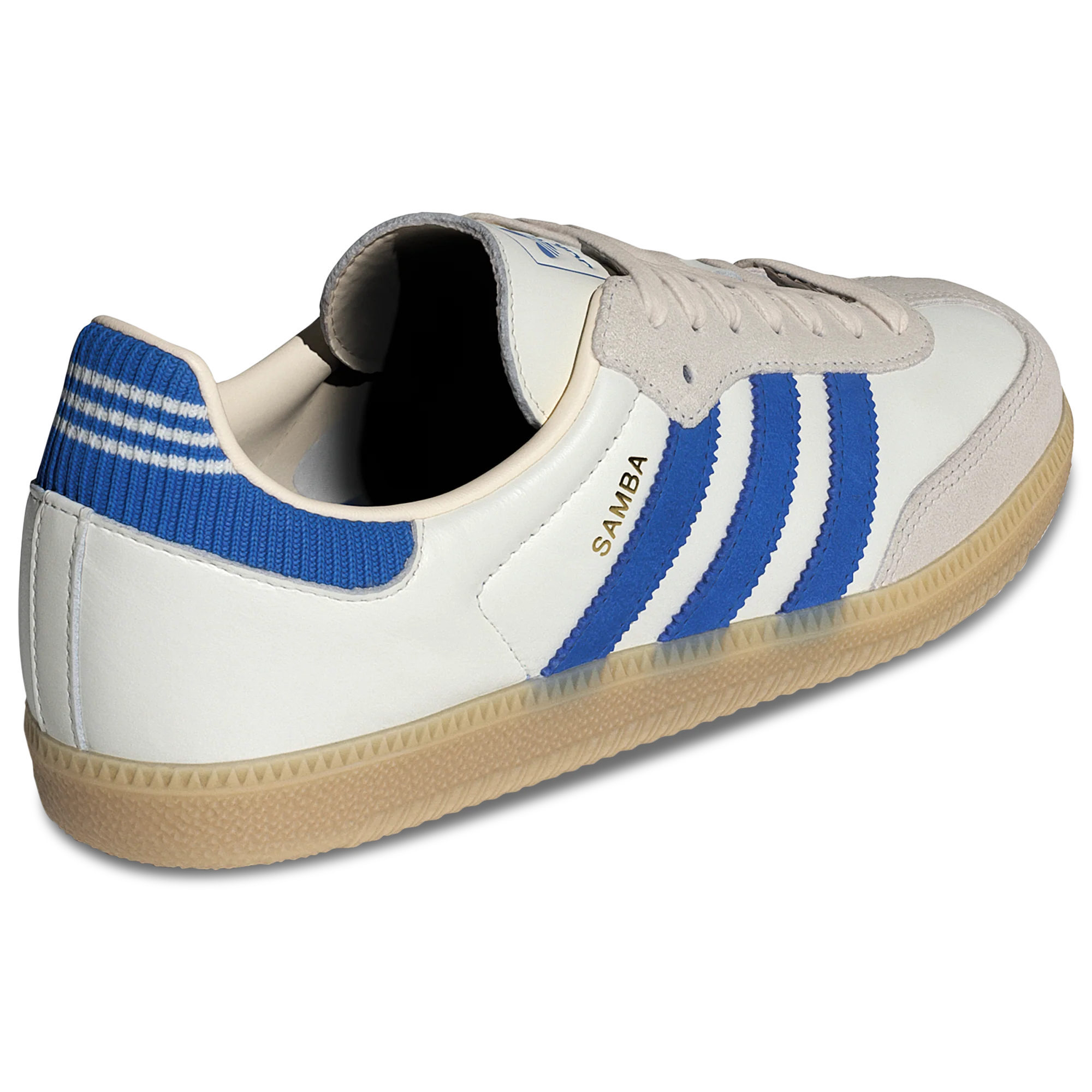 [IH6821] Mens adidas Samba OG 'Cloud White Blue Gum' - Image 3