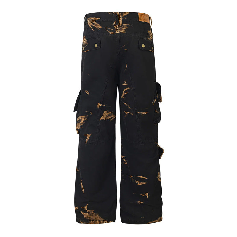 Illusory Printed Jeans Male And Female Trendy Brand - Image 2