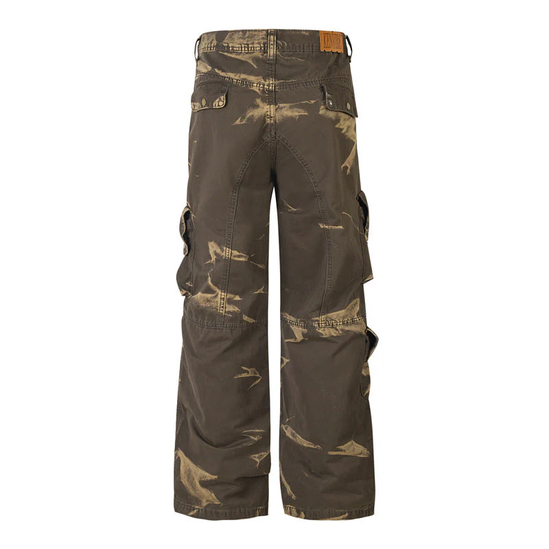 Illusory Printed Jeans Male And Female Trendy Brand - Image 3