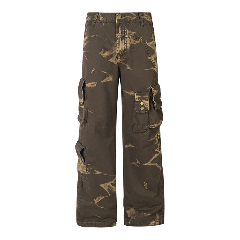 Illusory Printed Jeans Male And Female Trendy Brand - Image 5