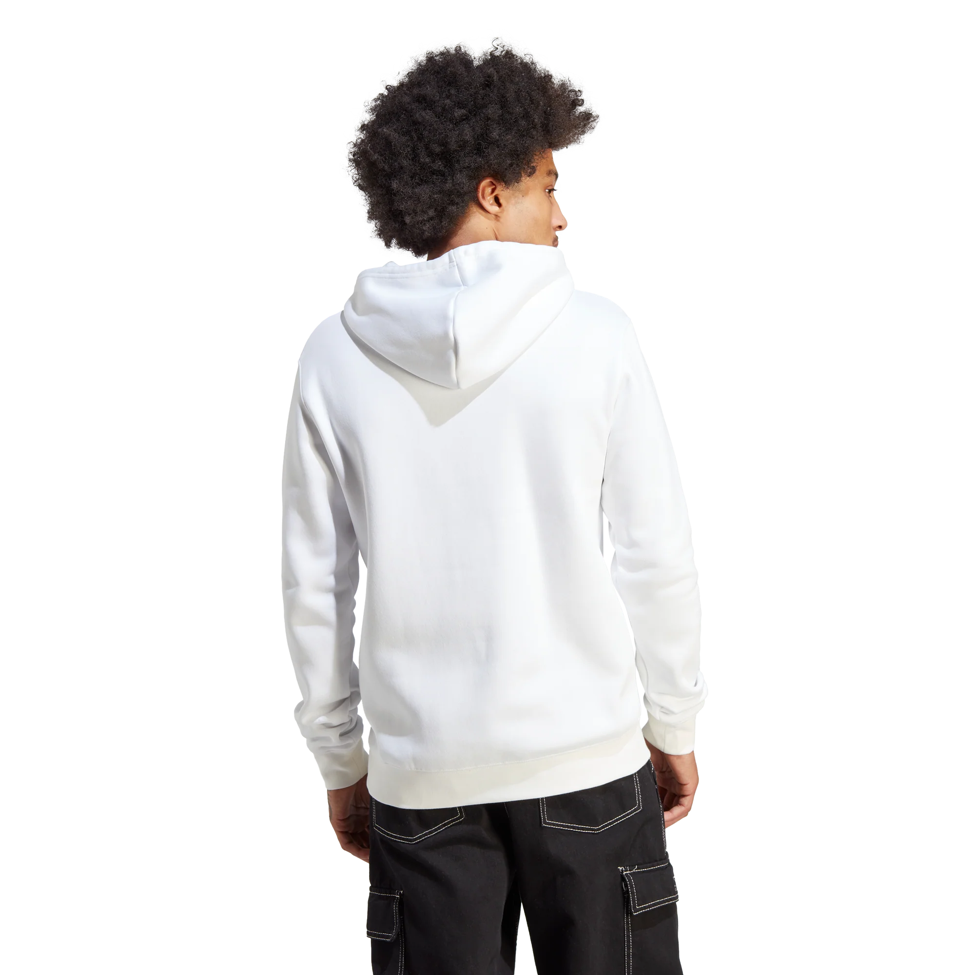 [im4526] Mens adidas Adicolor Essentials Trefoil Hoodie - Image 3