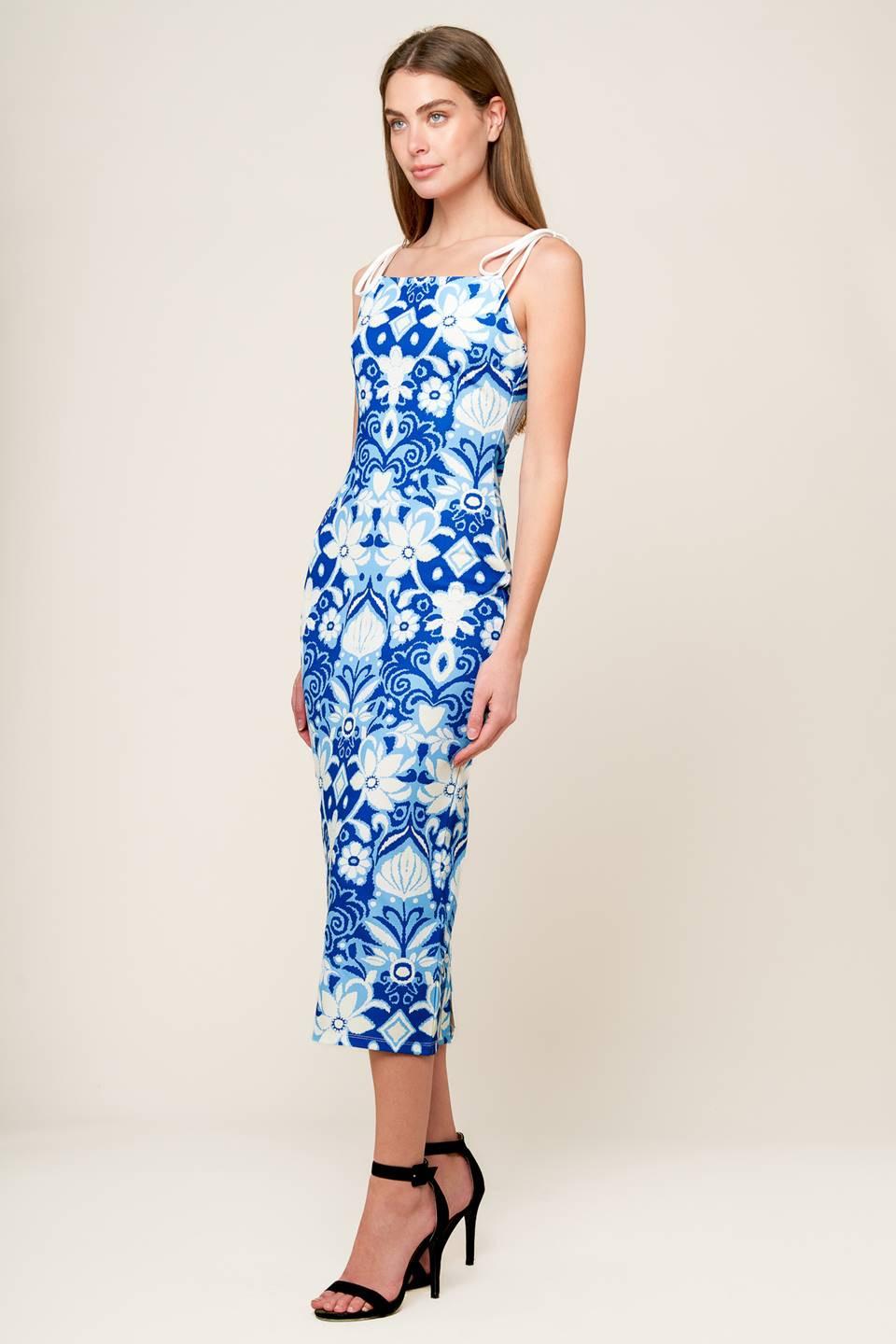 In the Countryside Woven Midi Dress - Image 5