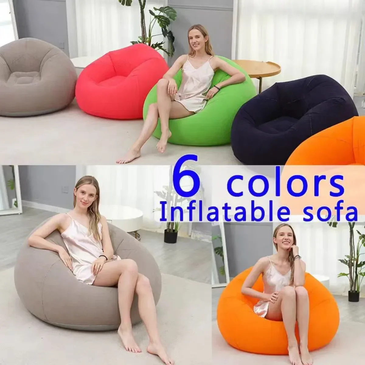 Inflatable Bean Bag Chair - Image 30