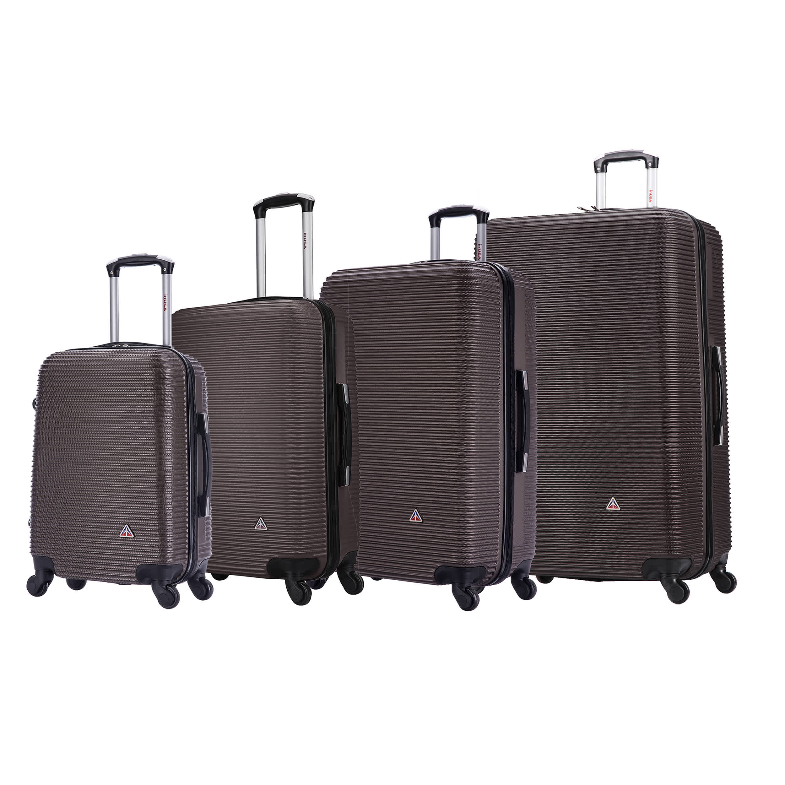 InUSA Unisex Royal Lightweight Hardside Spinner Luggage 4-Piece Set 20"/24"/28"/32" Inch - Image 31