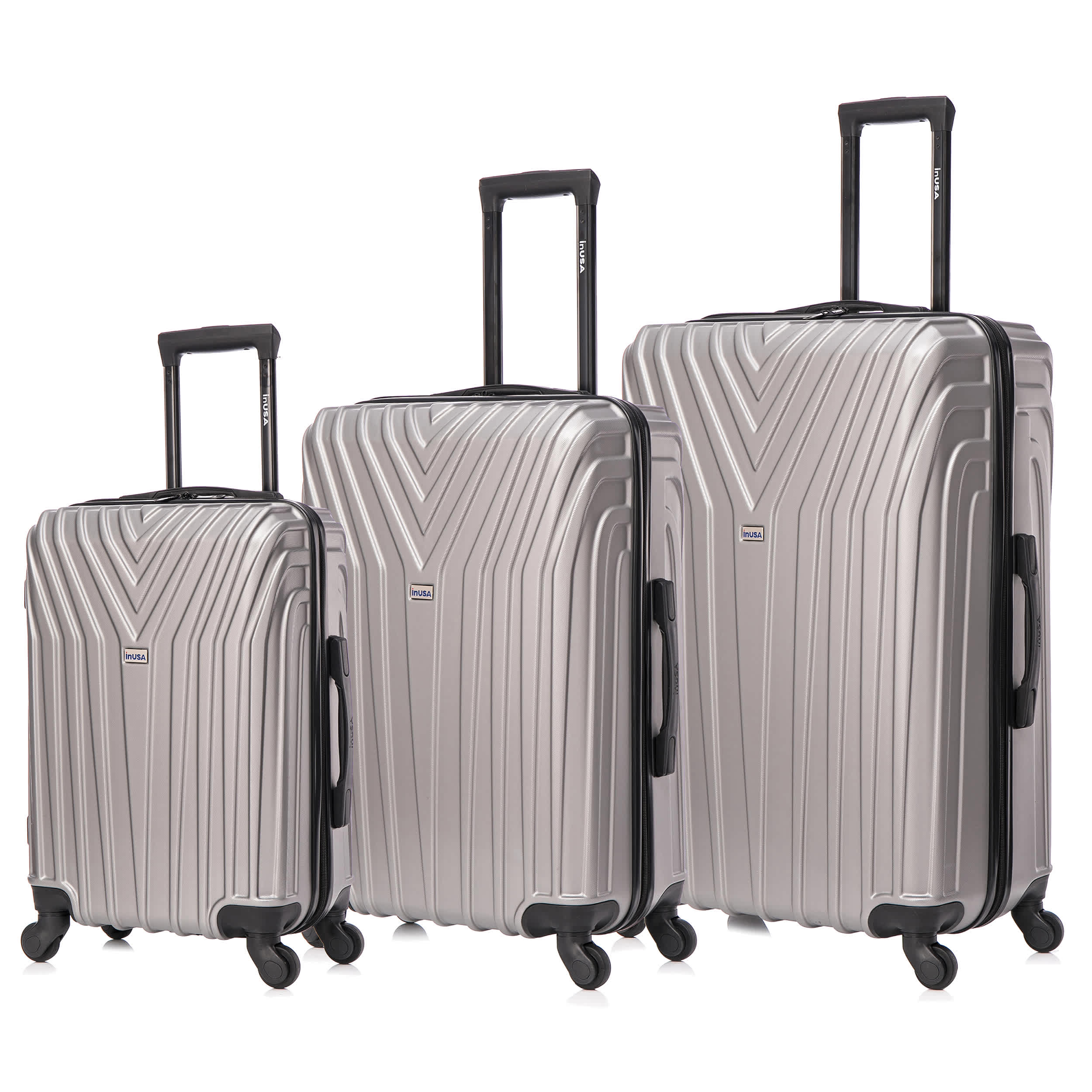 InUSA Unisex Vasty Lightweight Hardside Spinner Luggage - Image 13