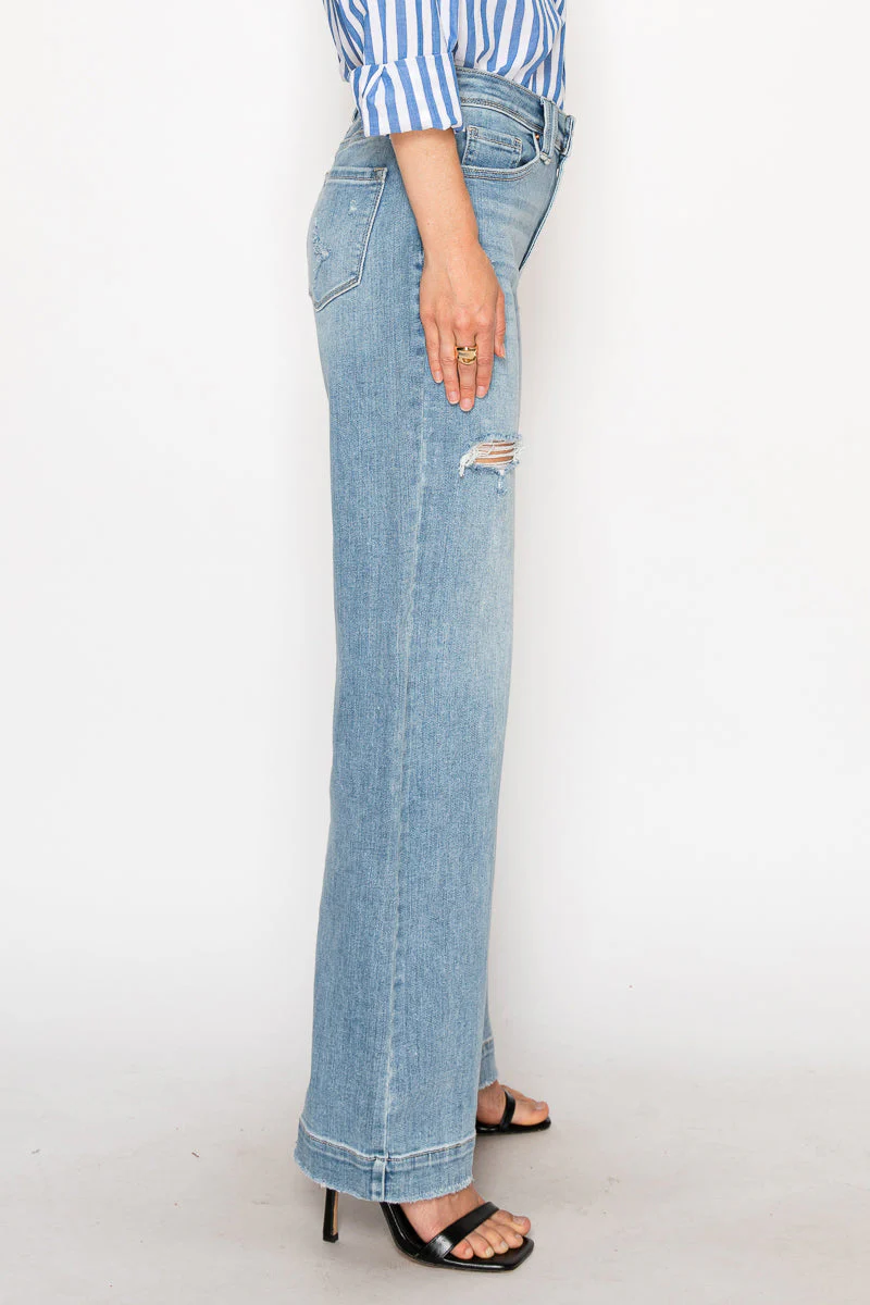 Isabella Corset Ultra High Rise Modern Wide Jeans - Image 12