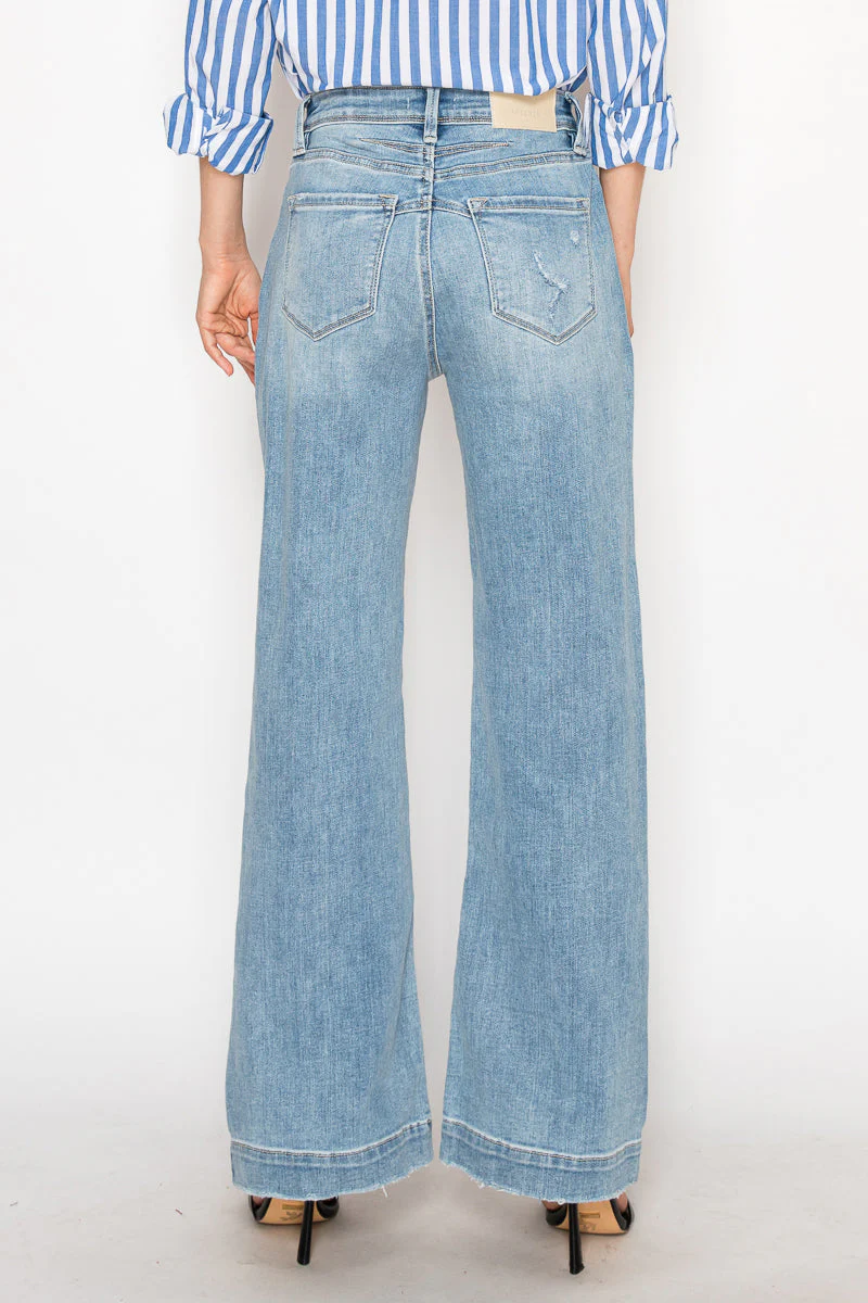 Isabella Corset Ultra High Rise Modern Wide Jeans - Image 5