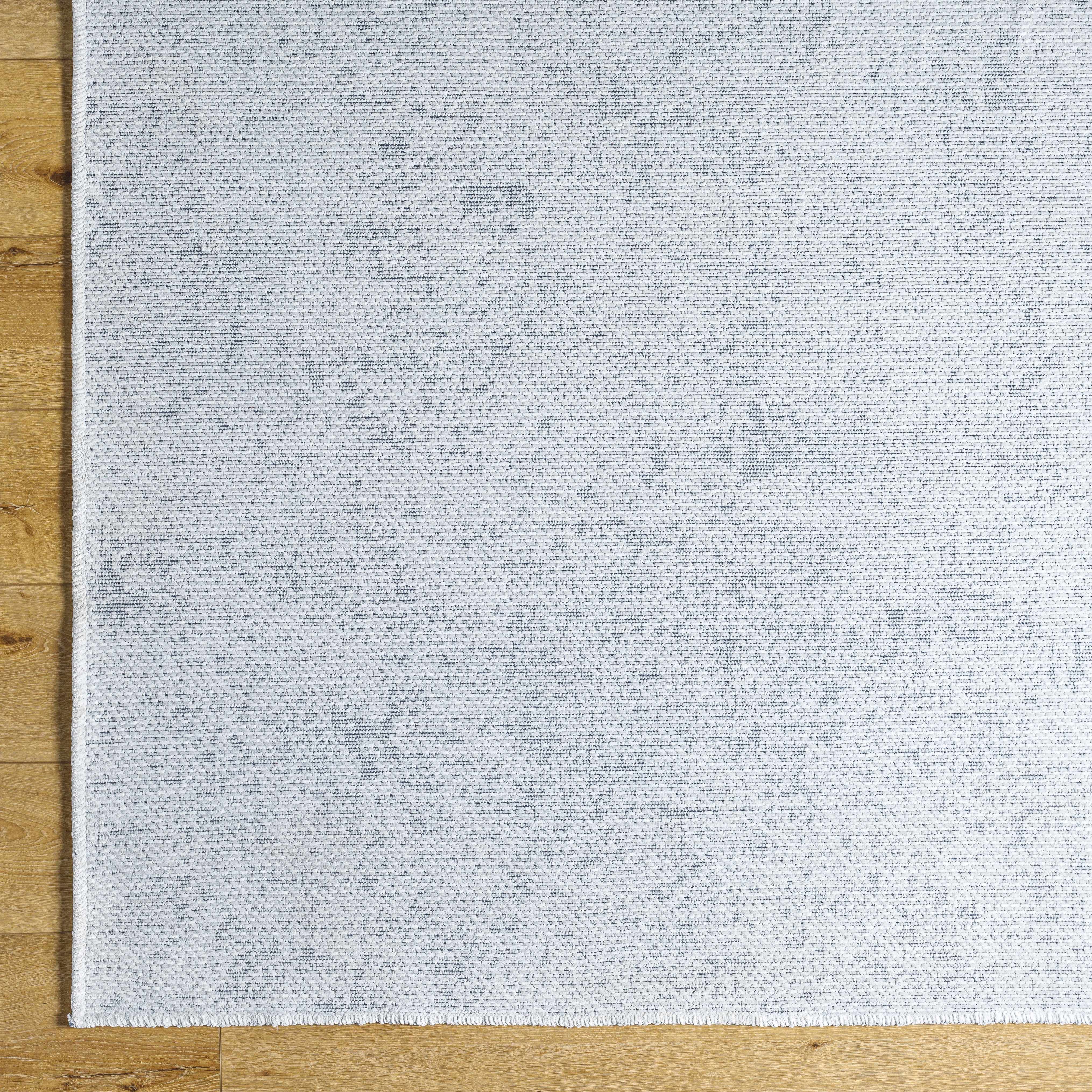 Isako Light Blue Solid Washable Rug - Clearance - Image 7