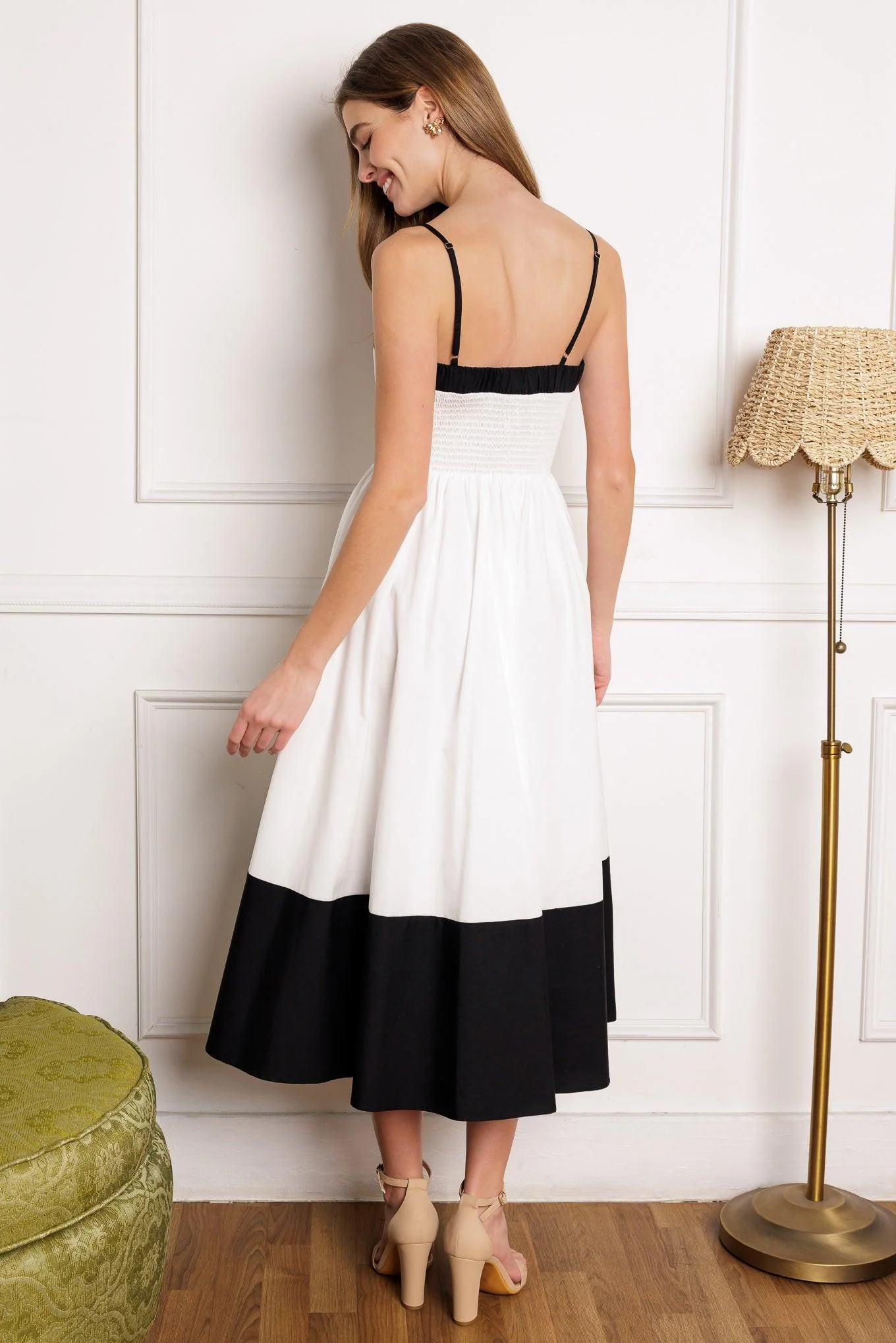 Island Heartbeat Woven Midi Dress - Image 2