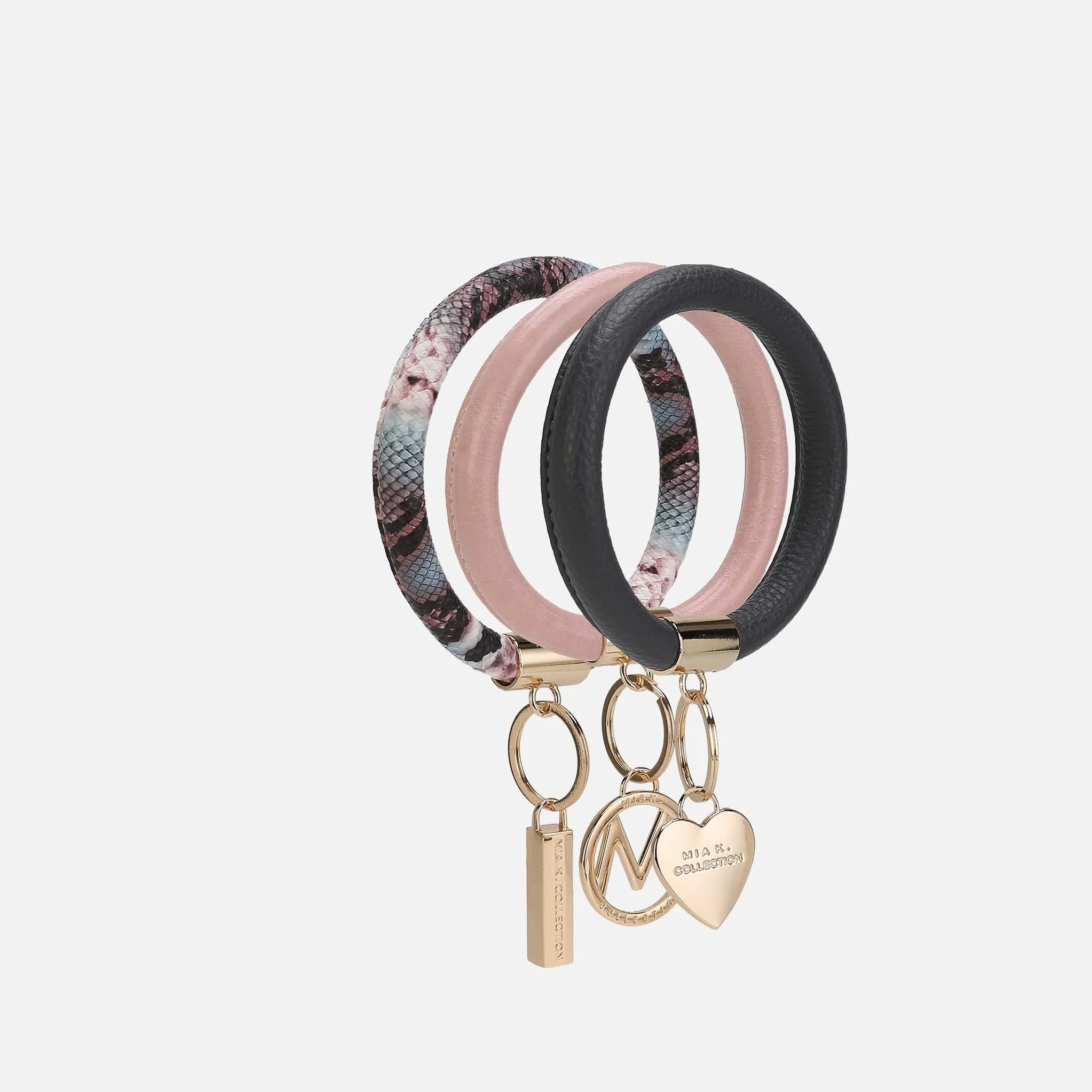 Jasmine Bangle Bracelet Keyring Set - GF - Image 7