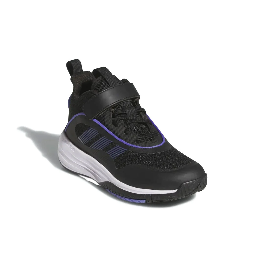 [JI0393] Youth adidas Ownthegame 3.0 ‘Black Semi Cobalt Blue White (GS)' - Image 2