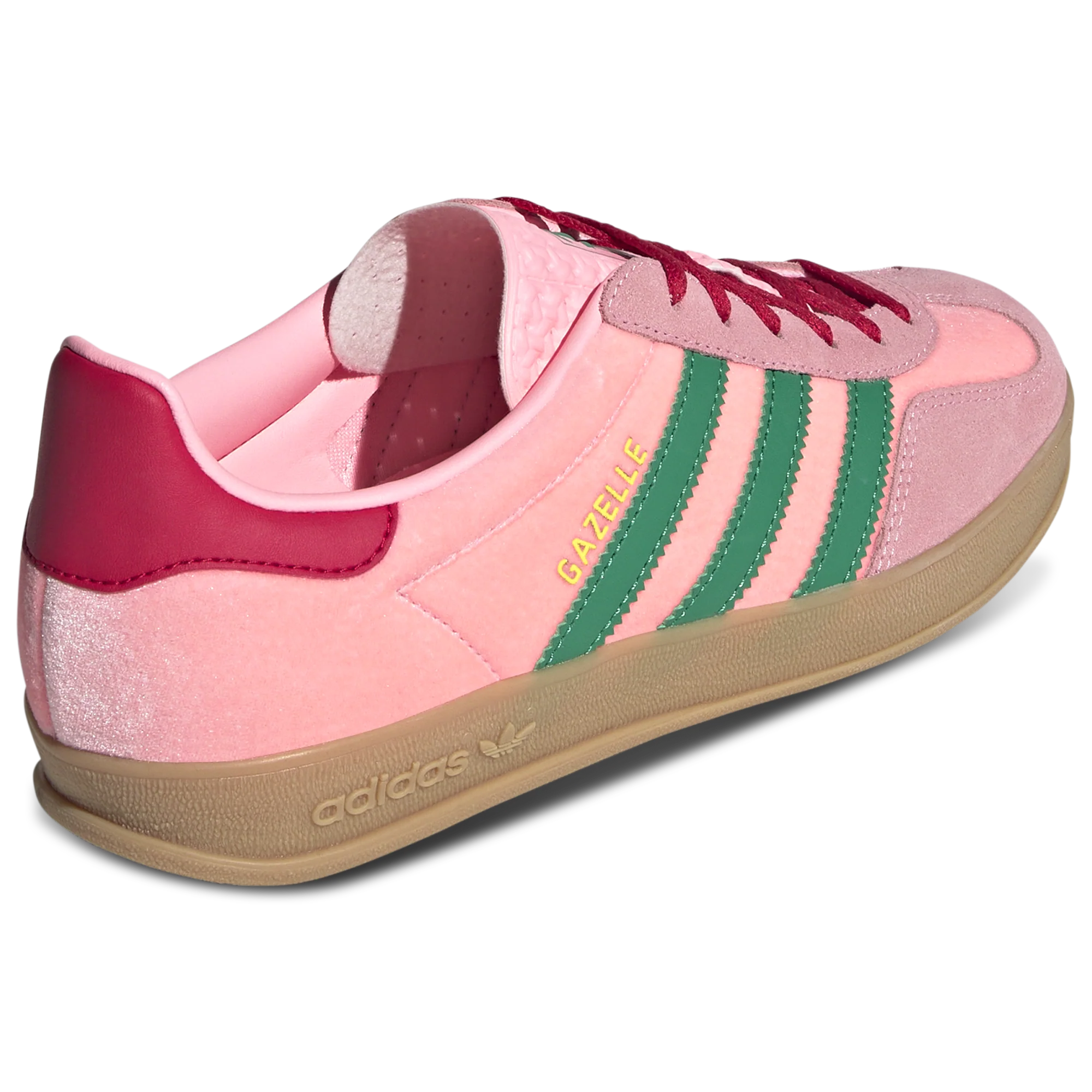 [JI2713] Women's adidas Originals Gazelle Indoor 'Pink Velvet' - Image 3