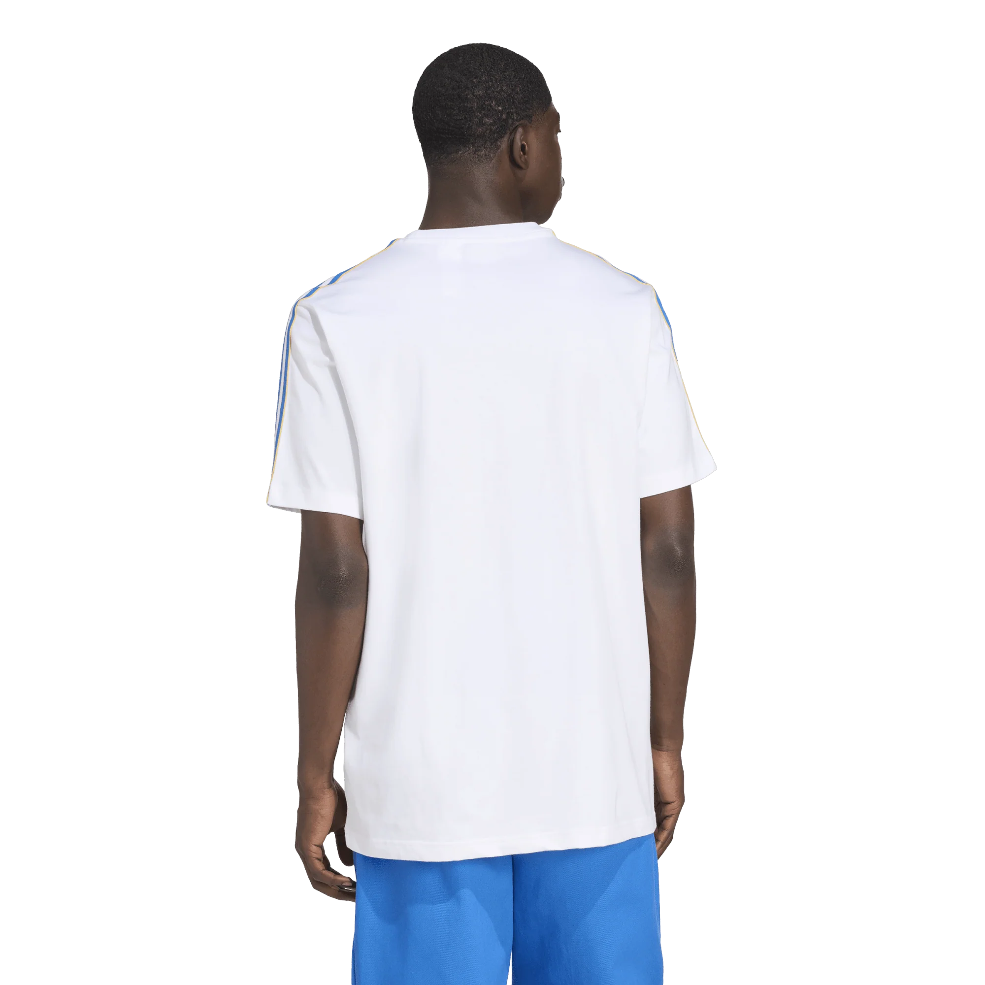 [jn3064] Mens adidas Real Madrid Icon T-shirt - Image 2