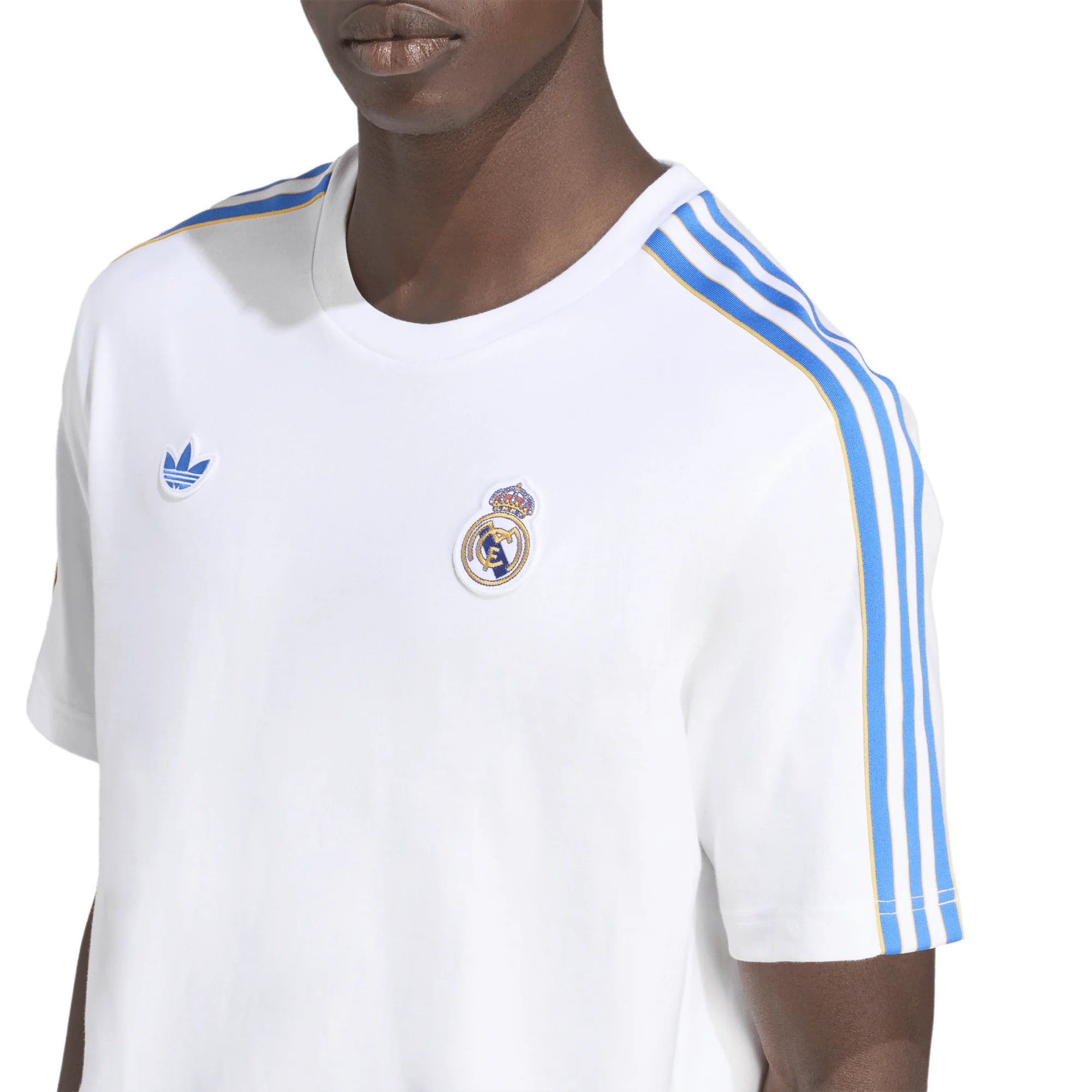 [jn3064] Mens adidas Real Madrid Icon T-shirt - Image 3