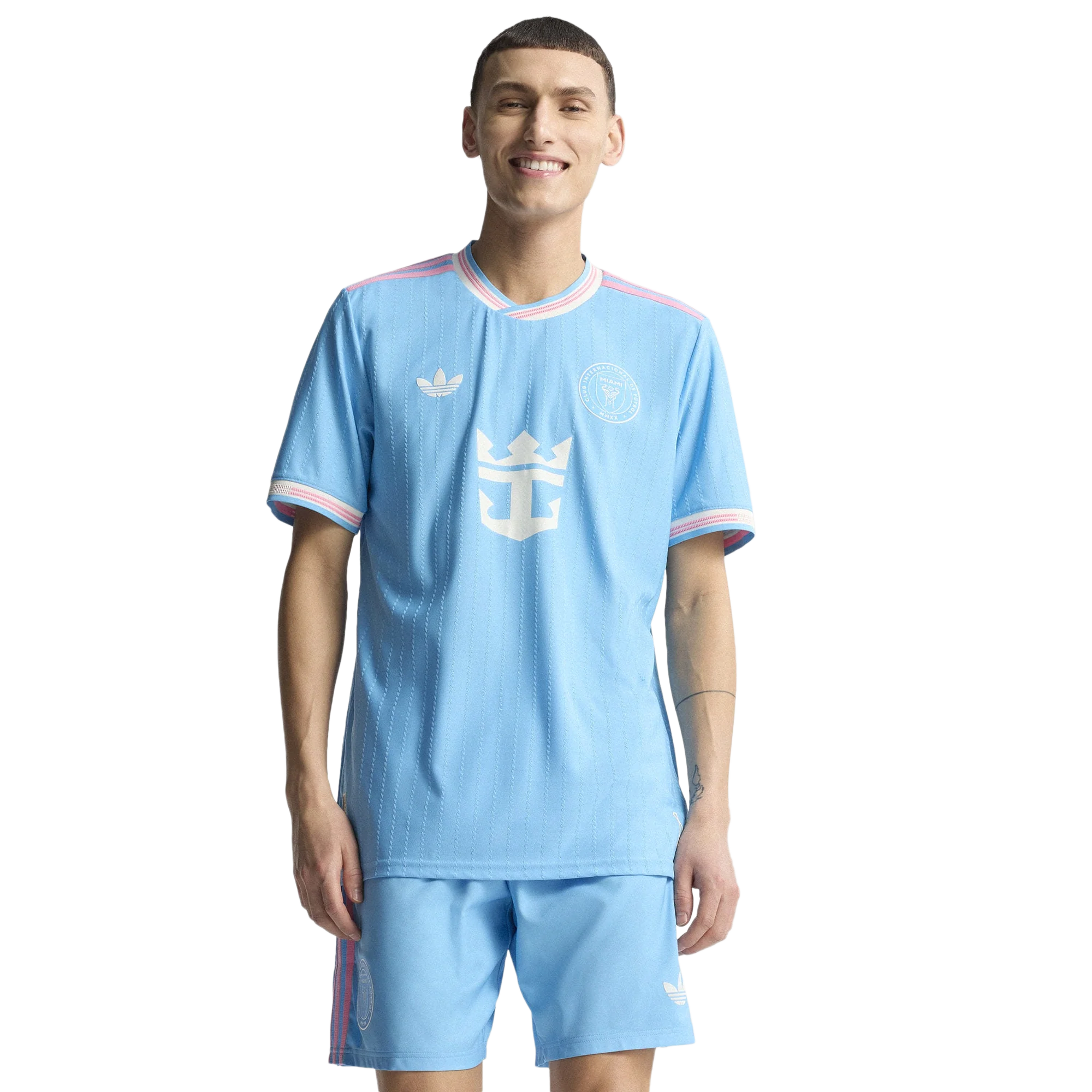 [jn7996] Mens Adidas Inter Miami 2025-2026 Messi Authentic Third Jersey - Image 2