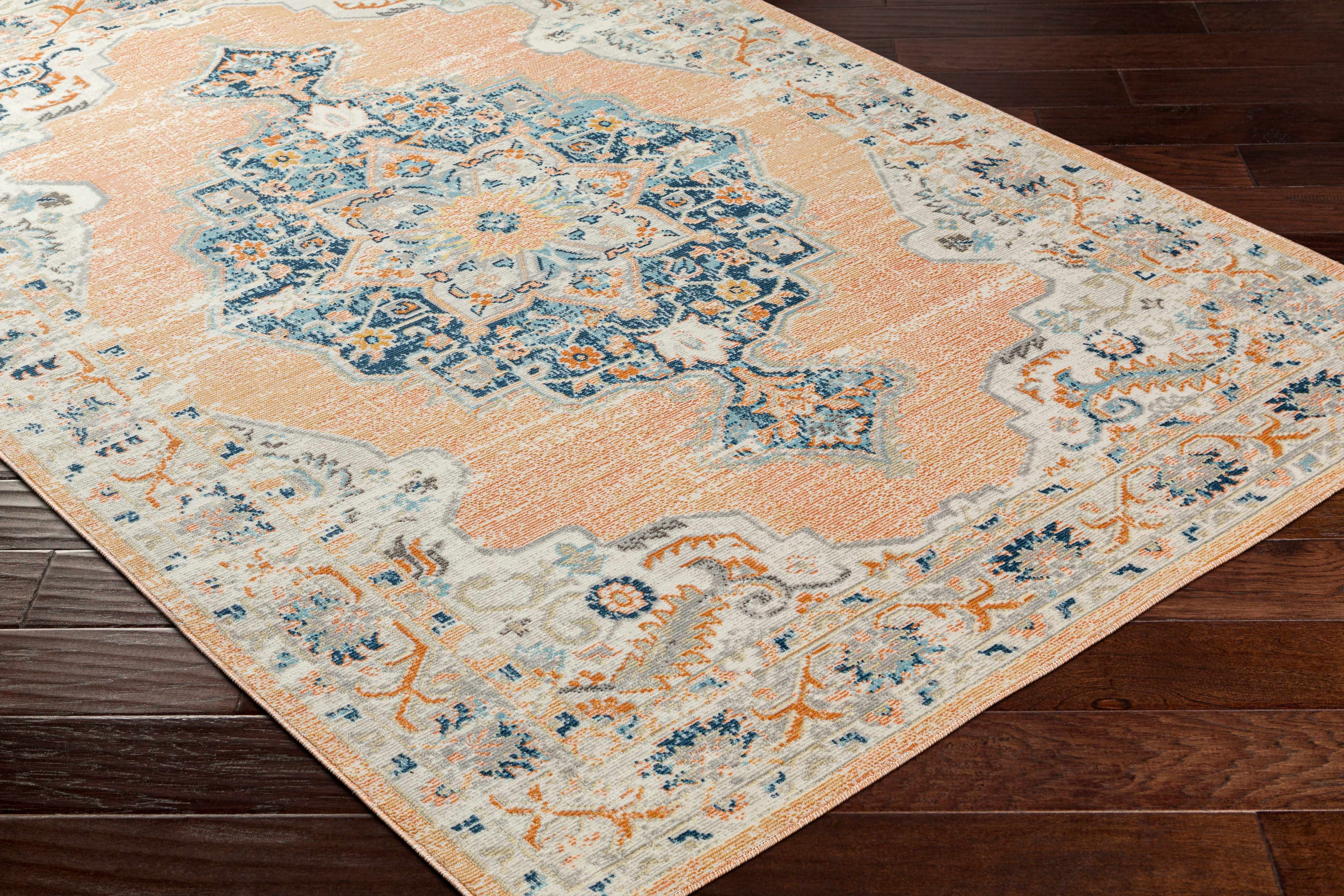 Joji Peach Outdoor Area Rug - Clearance - Image 3