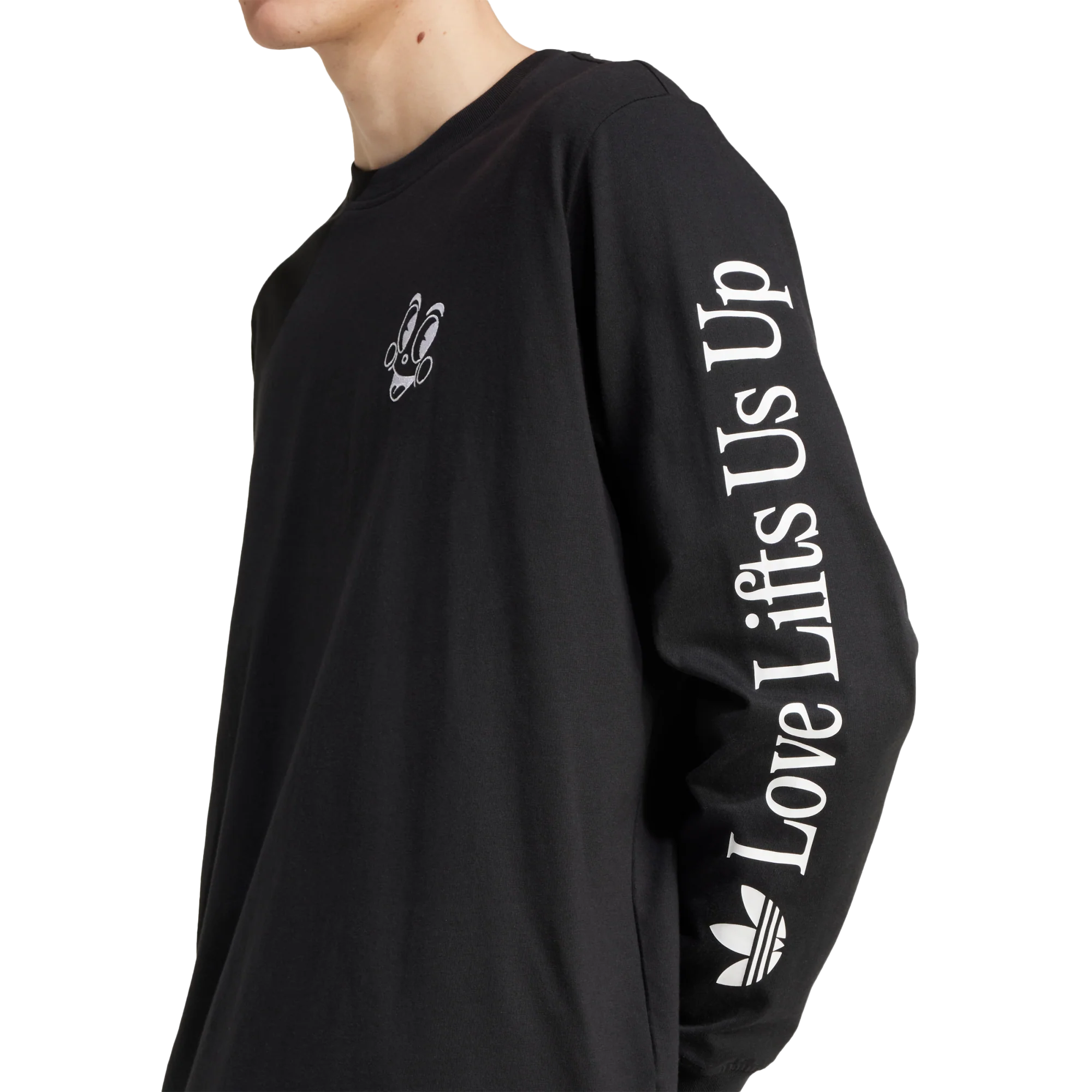 [jp0978] Mens adidas MBN Valentine's Day Long Sleeve T-shirt - Image 3