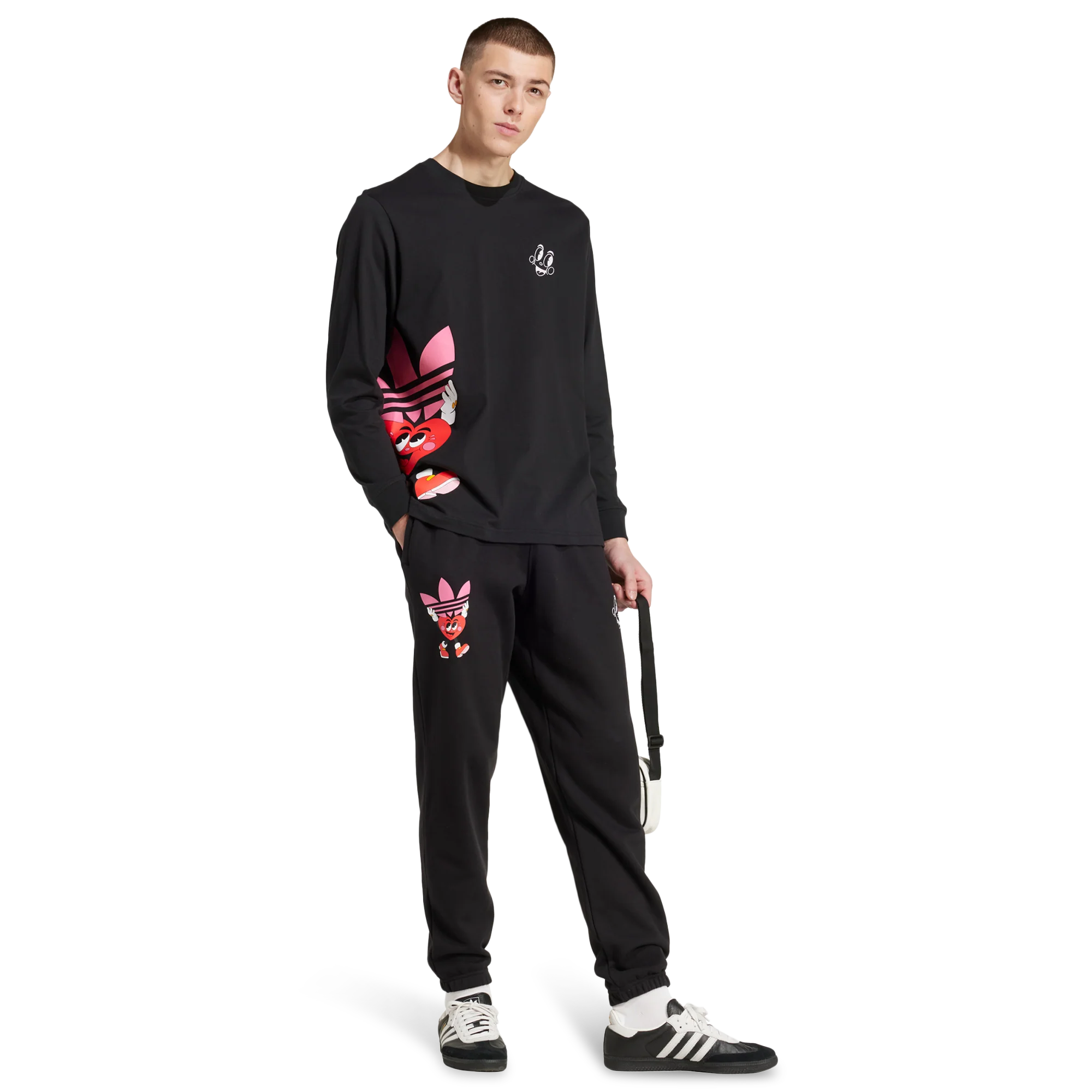 [jp0978] Mens adidas MBN Valentine's Day Long Sleeve T-shirt - Image 5