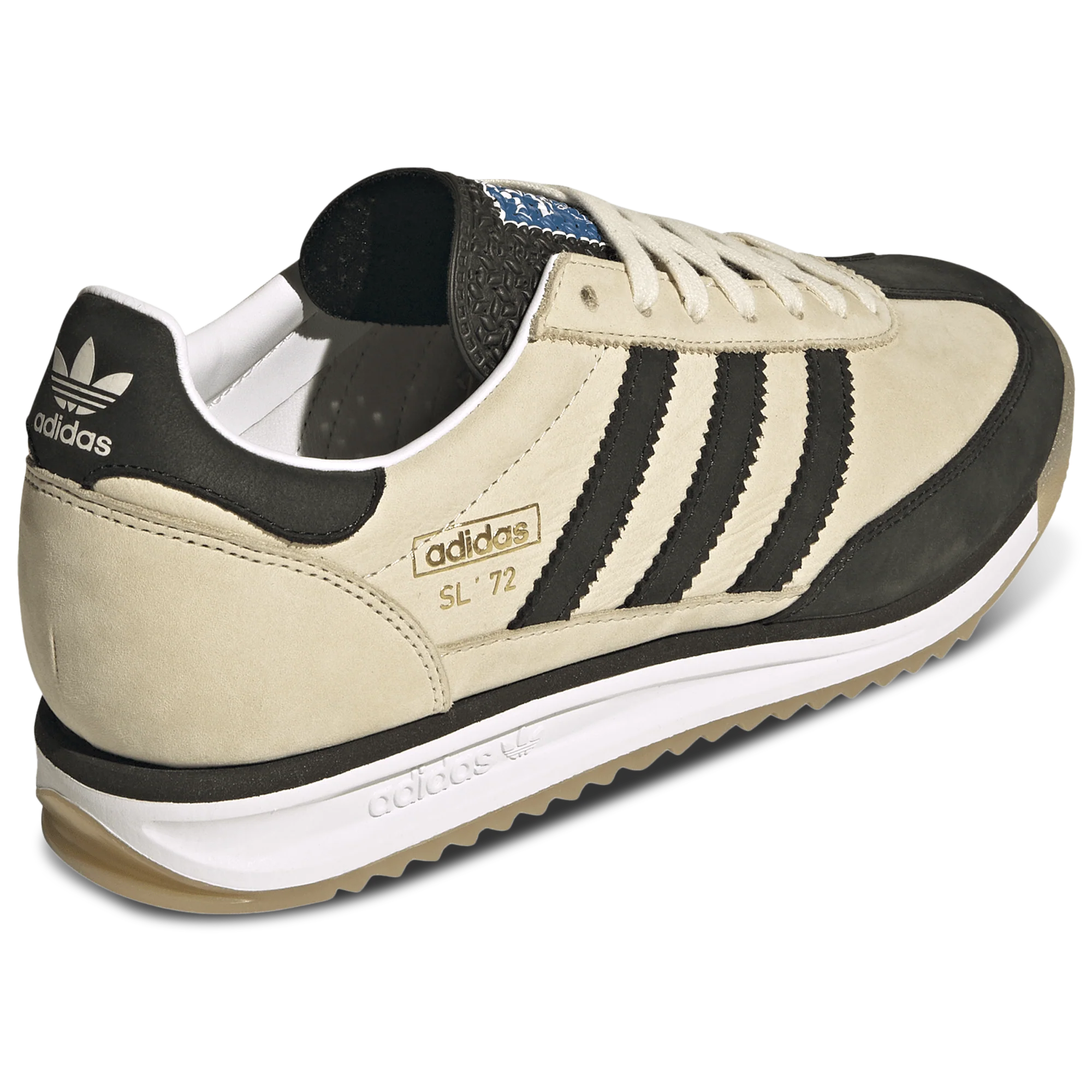 [JQ4961] Mens adidas SL 72 RS 'Cream Black' - Image 3