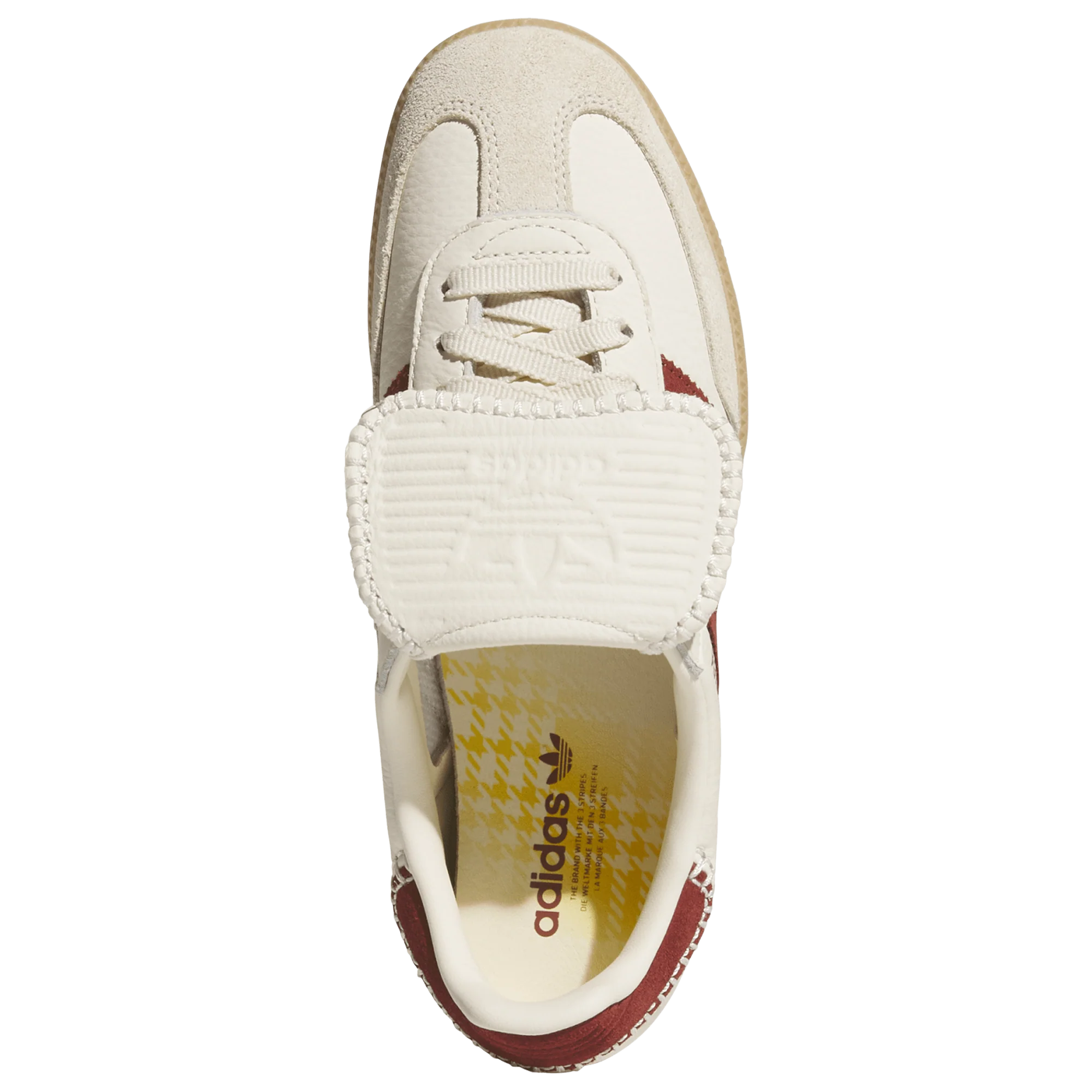 [JS3541] Womens adidas Originals Samba LT 'Preloved Ruby White' - Image 4