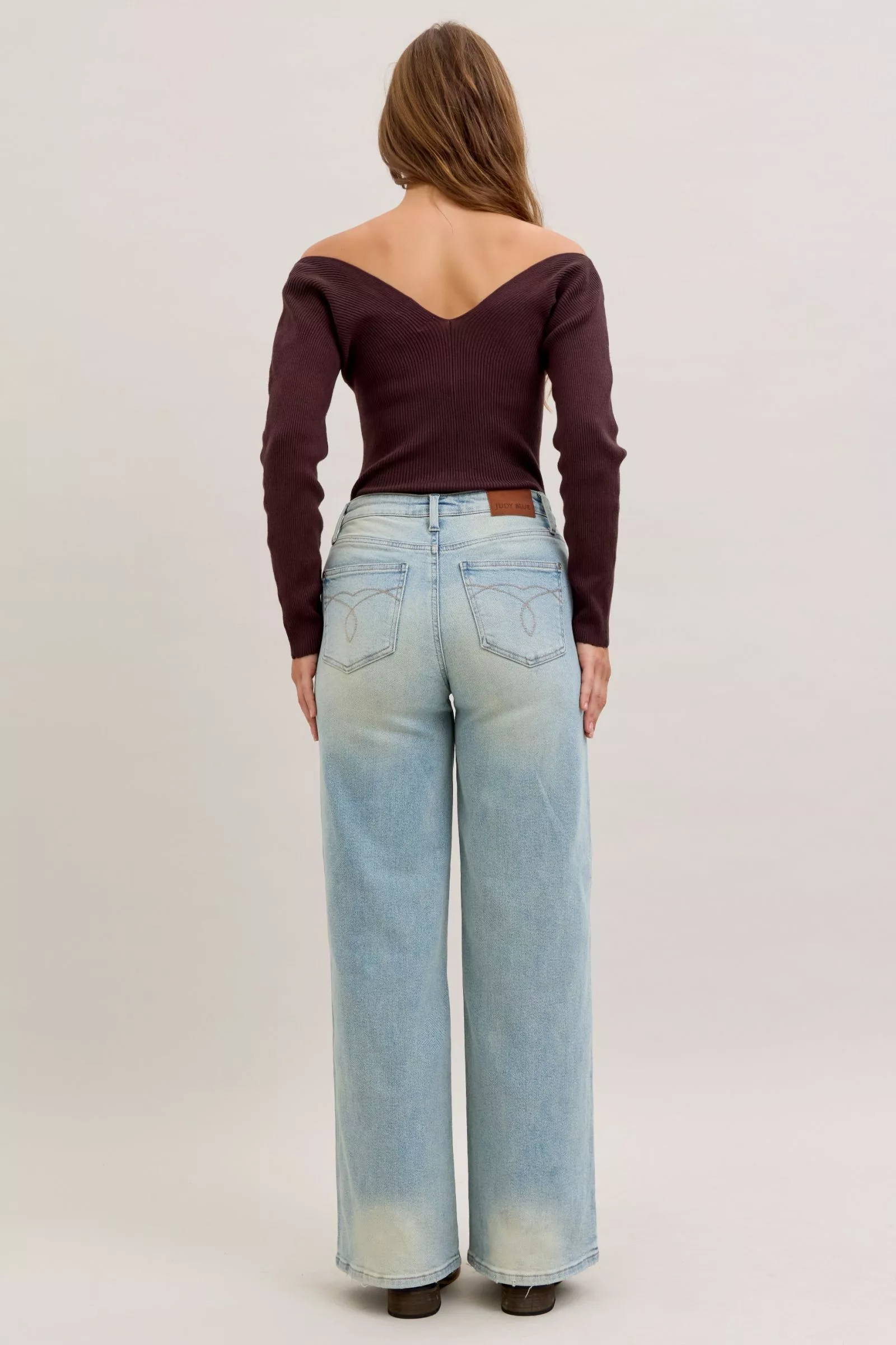 Judy Blue High Waist Column Straight Jeans - Image 10